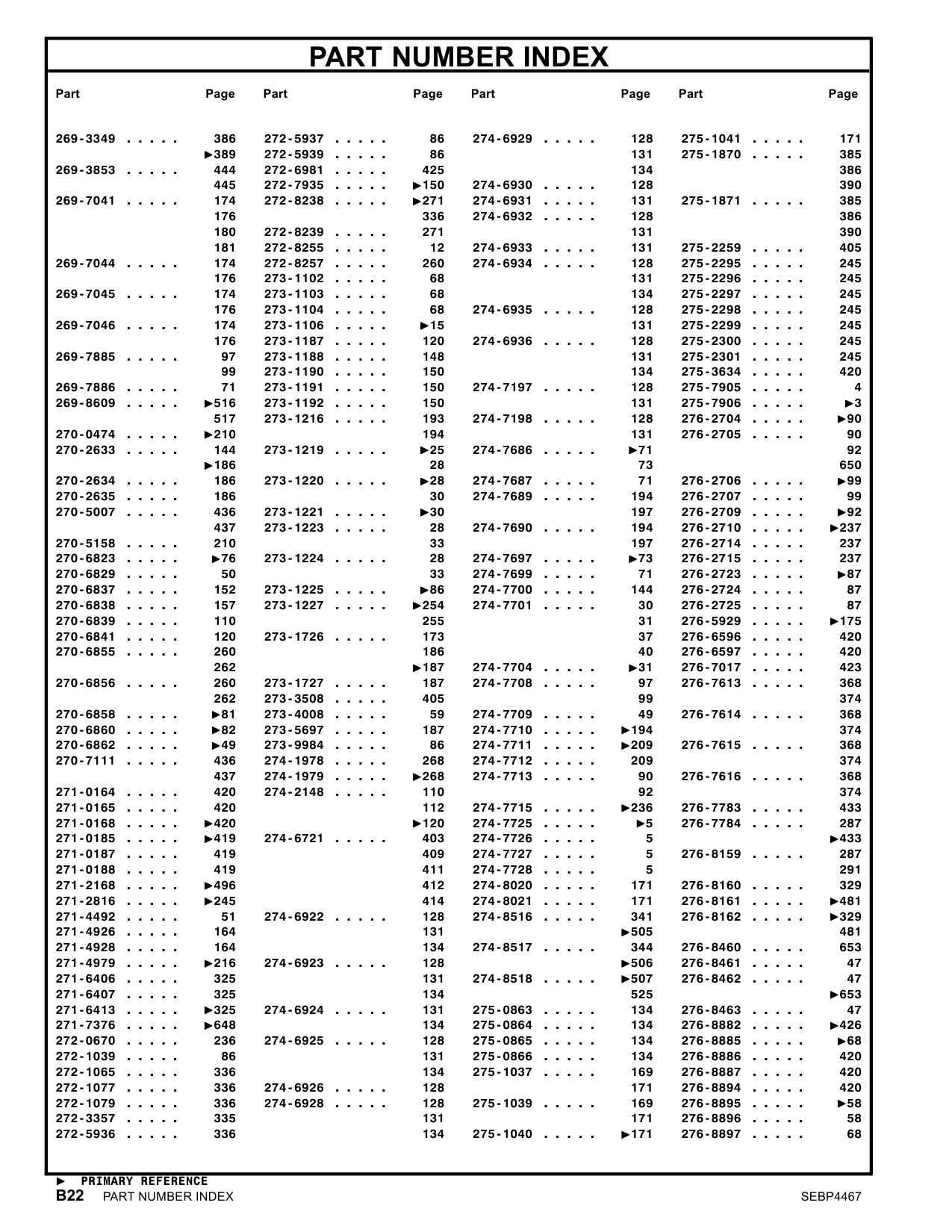 Sample 8 of Caterpillar C175-16 Generator Set Heavy Duty Diesel Engine Parts Catalog [PDF]