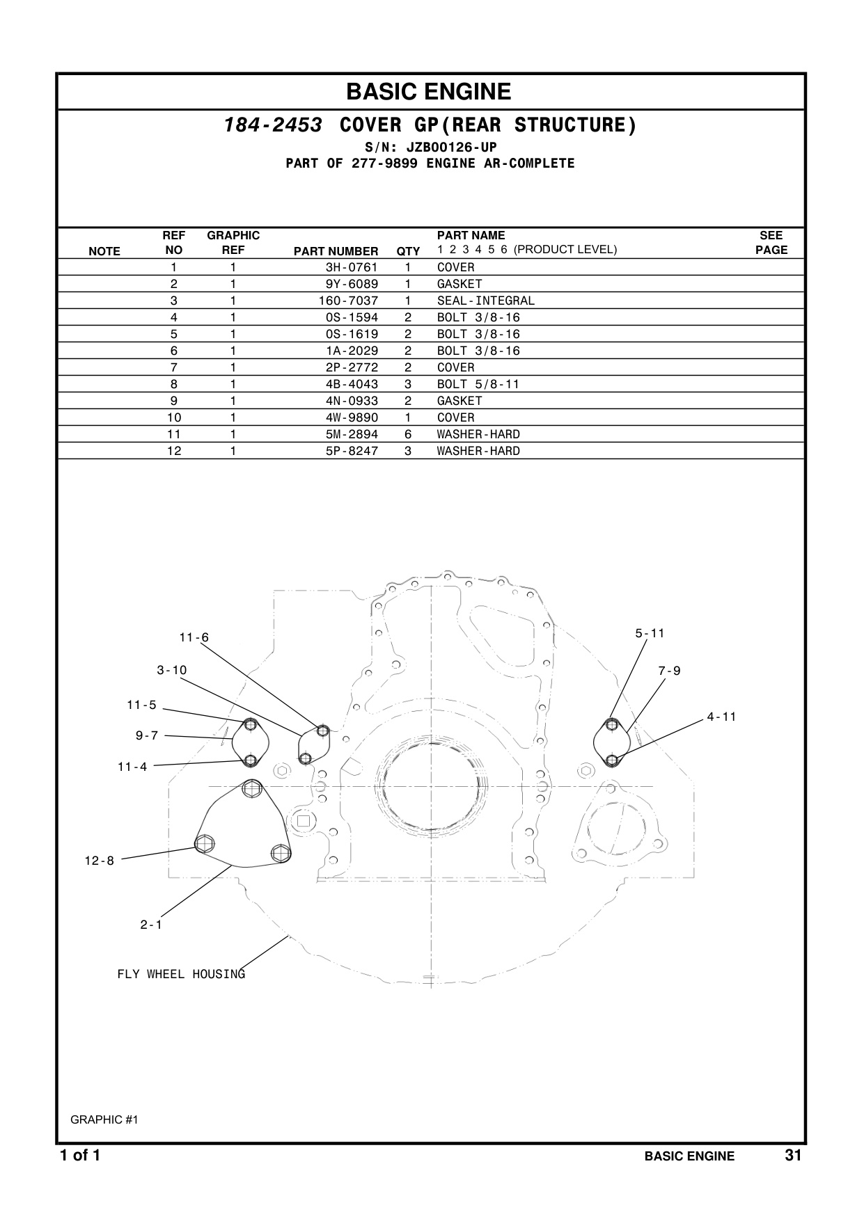 Sample 3 of Caterpillar C18 Genset Heavy Duty Diesel Engine Parts Catalog [PDF]