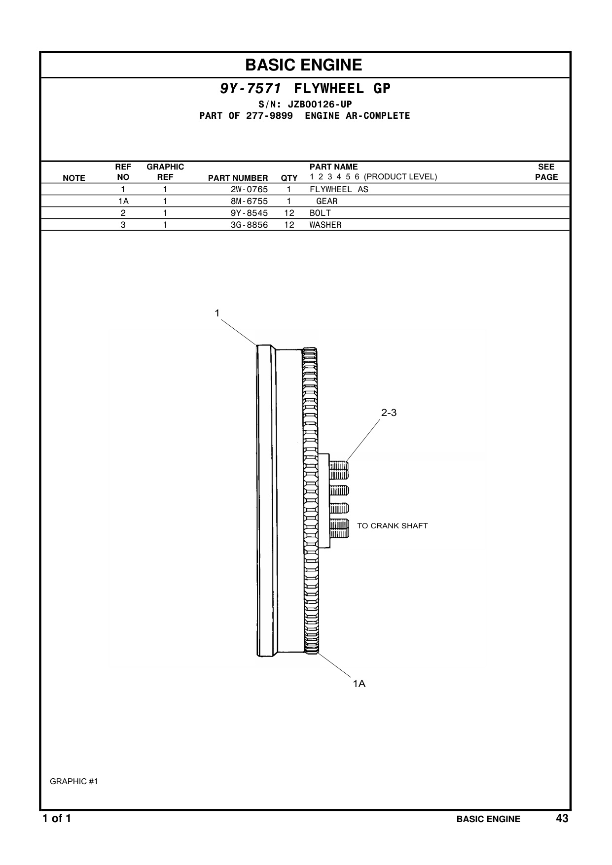 Sample 4 of Caterpillar C18 Genset Heavy Duty Diesel Engine Parts Catalog [PDF]