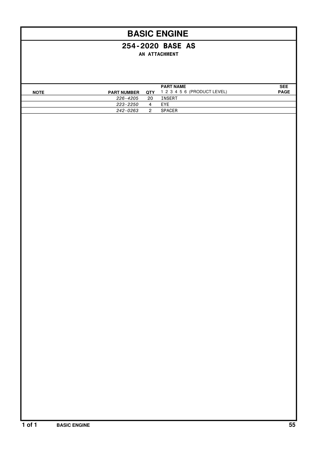 Sample 6 of Caterpillar C18 Genset Heavy Duty Diesel Engine Parts Catalog [PDF]