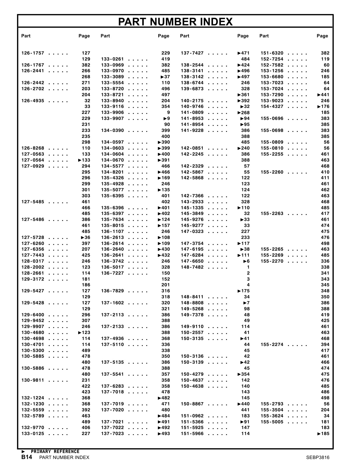 Sample 8 of Caterpillar C18 Industrial Engine Parts Catalog [PDF]