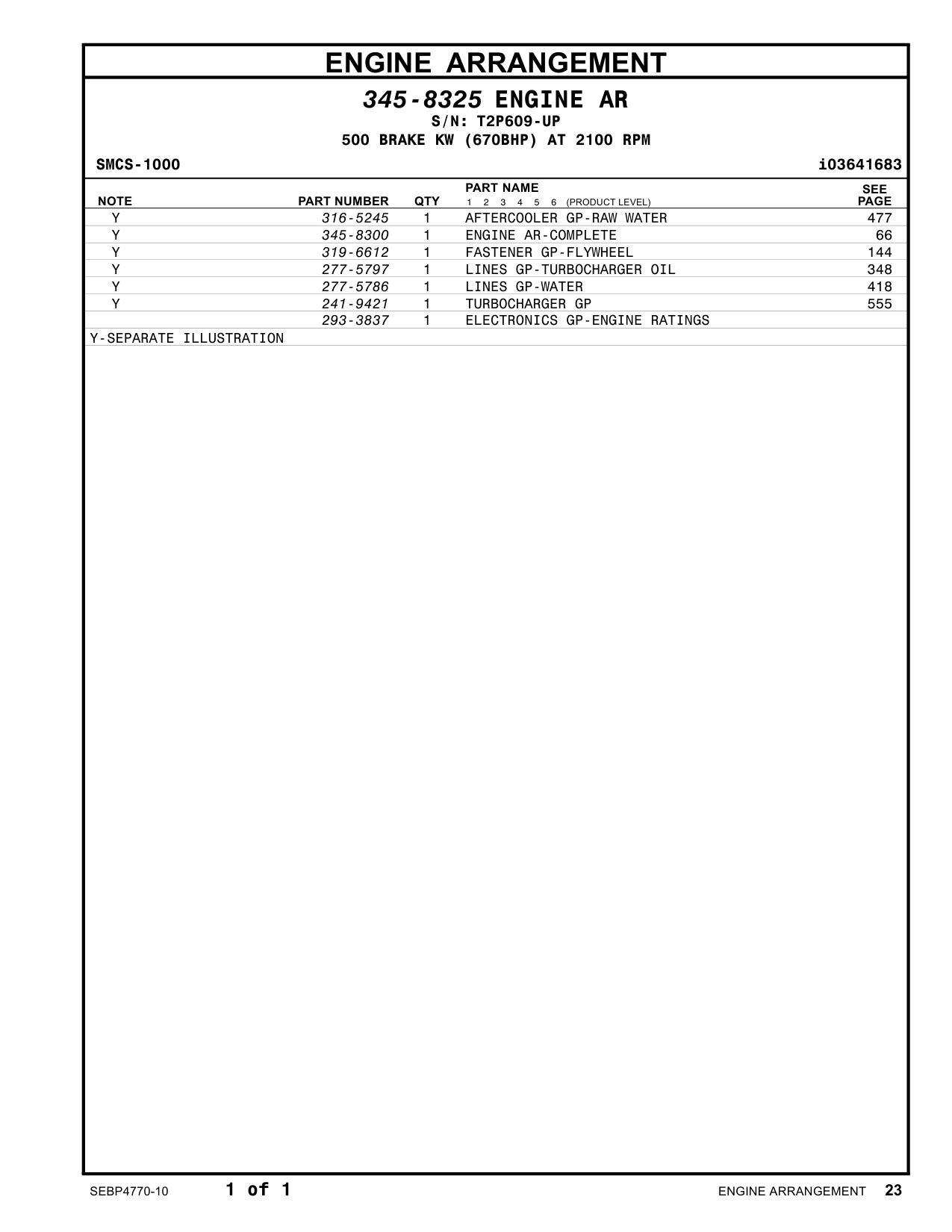 Sample 4 of Caterpillar C18 Marine Engine Parts Catalog [PDF]