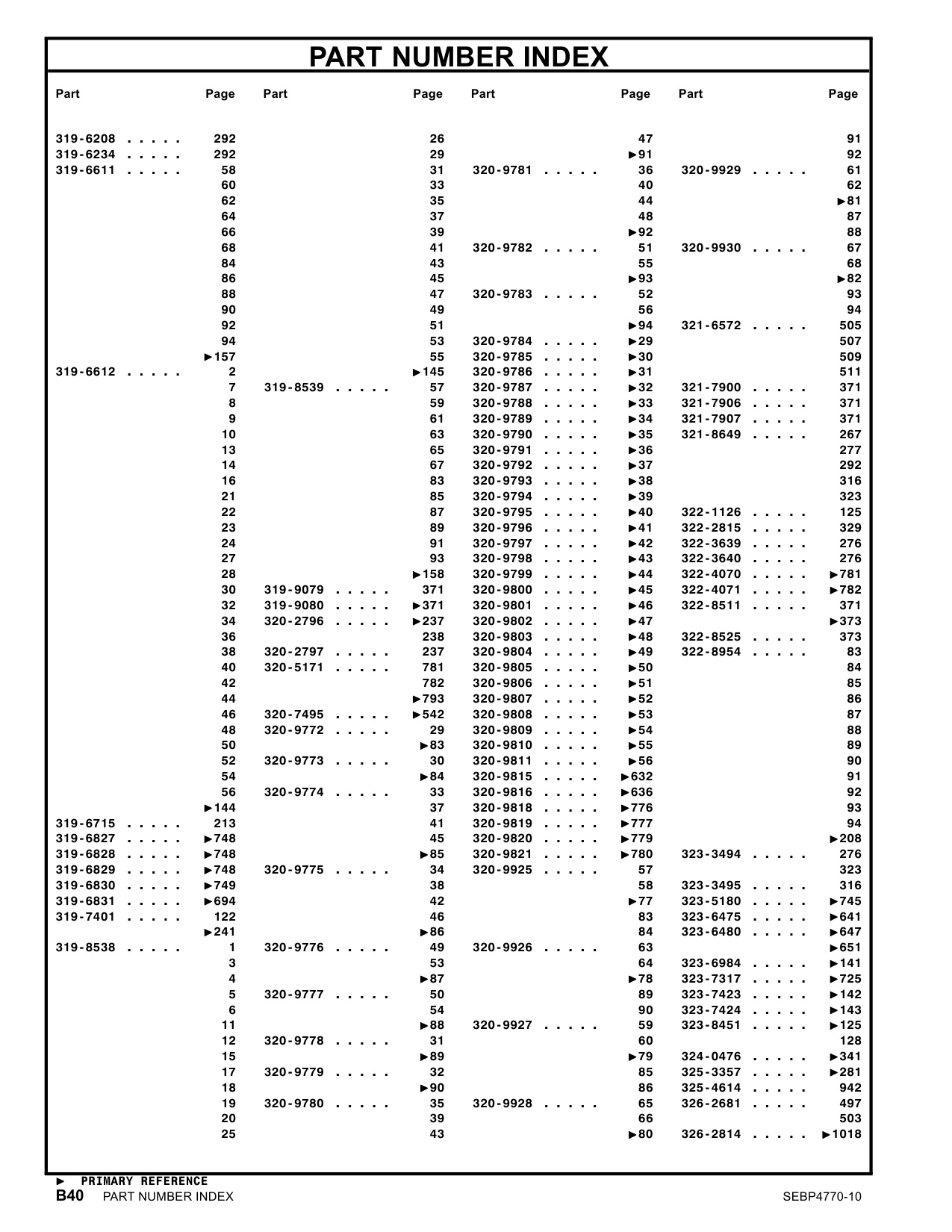 Sample 8 of Caterpillar C18 Marine Engine Parts Catalog [PDF]