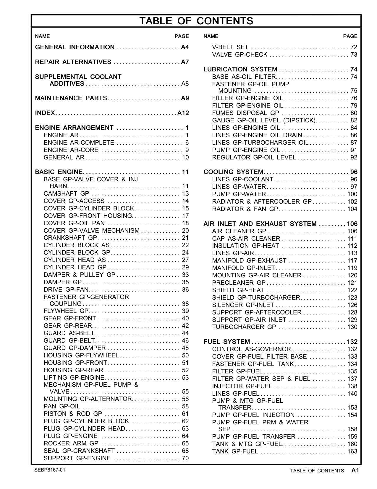 Sample 2 of Caterpillar C27 Generator Set Heavy Duty Diesel Engine Parts Catalog [PDF]