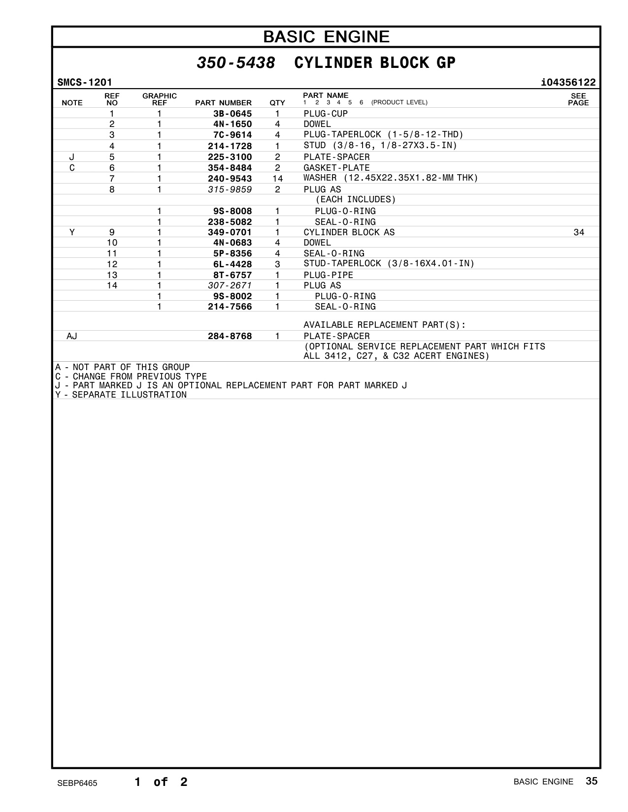 Sample 4 of Caterpillar C32 Marine Engine Operation & Maintenance Manual (OMM) [PDF]