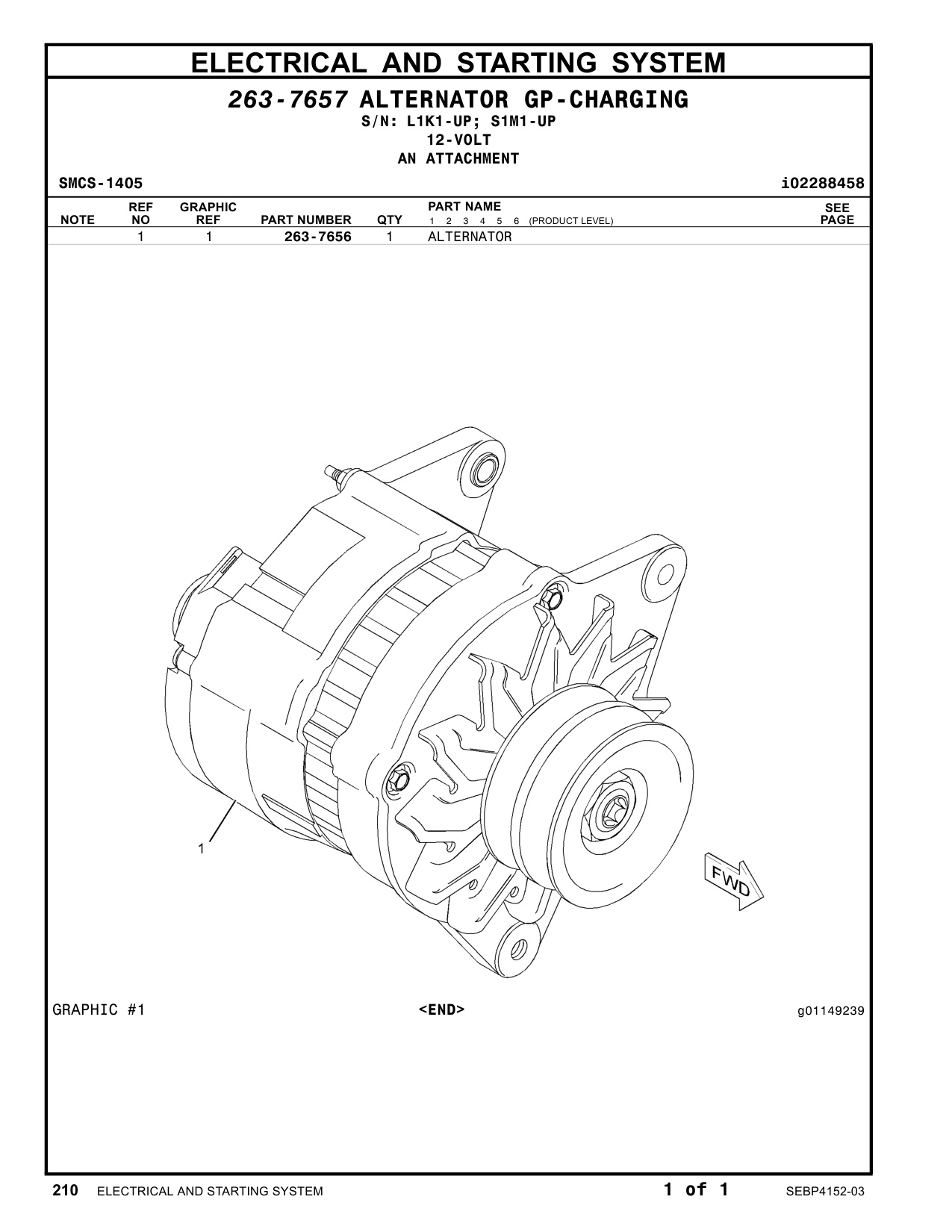 Sample 6 of Caterpillar C4.4 Marine Genset Heavy Duty Diesel Engine Parts Catalog [PDF]