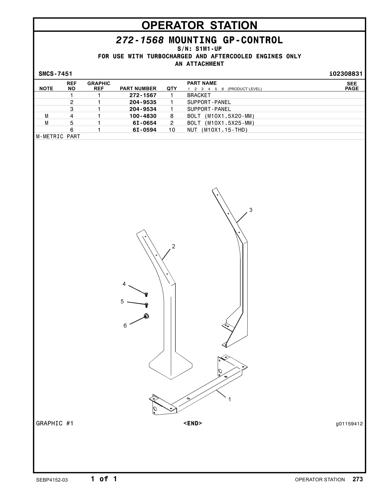 Sample 7 of Caterpillar C4.4 Marine Genset Heavy Duty Diesel Engine Parts Catalog [PDF]