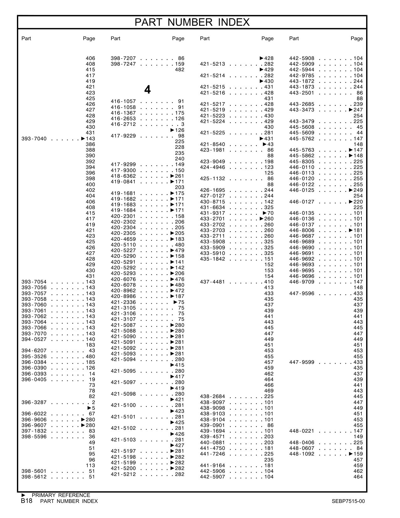 Sample 8 of Caterpillar C9 Generator Set Heavy Duty Diesel Engine Parts Catalog [PDF]