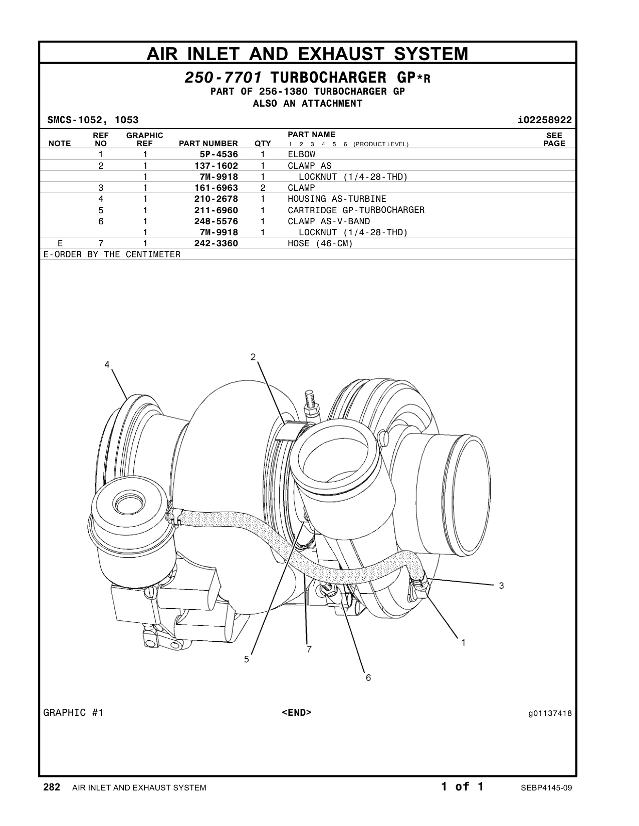 Sample 6 of Caterpillar C9 Industrial Heavy Duty Diesel Engine Parts Catalog [PDF]