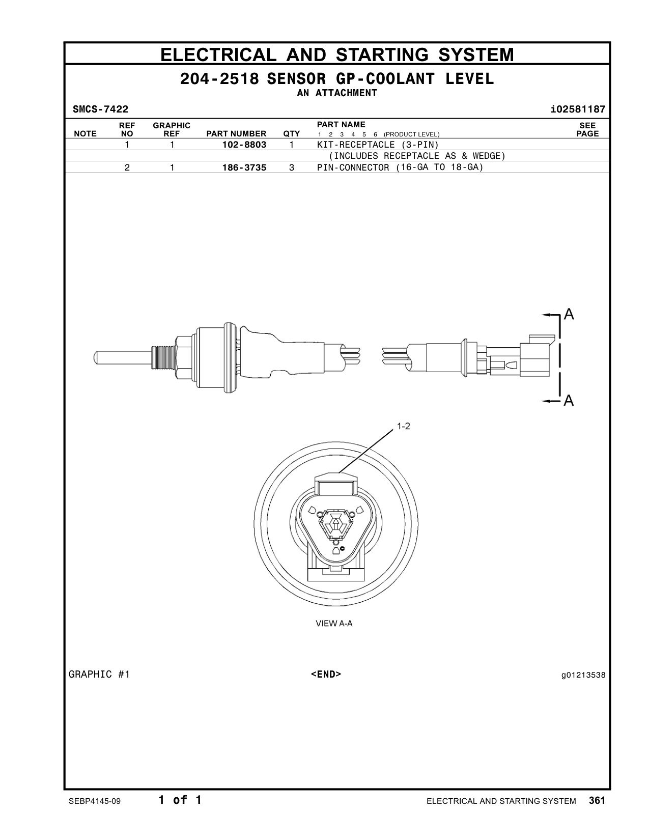 Sample 7 of Caterpillar C9 Industrial Heavy Duty Diesel Engine Parts Catalog [PDF]