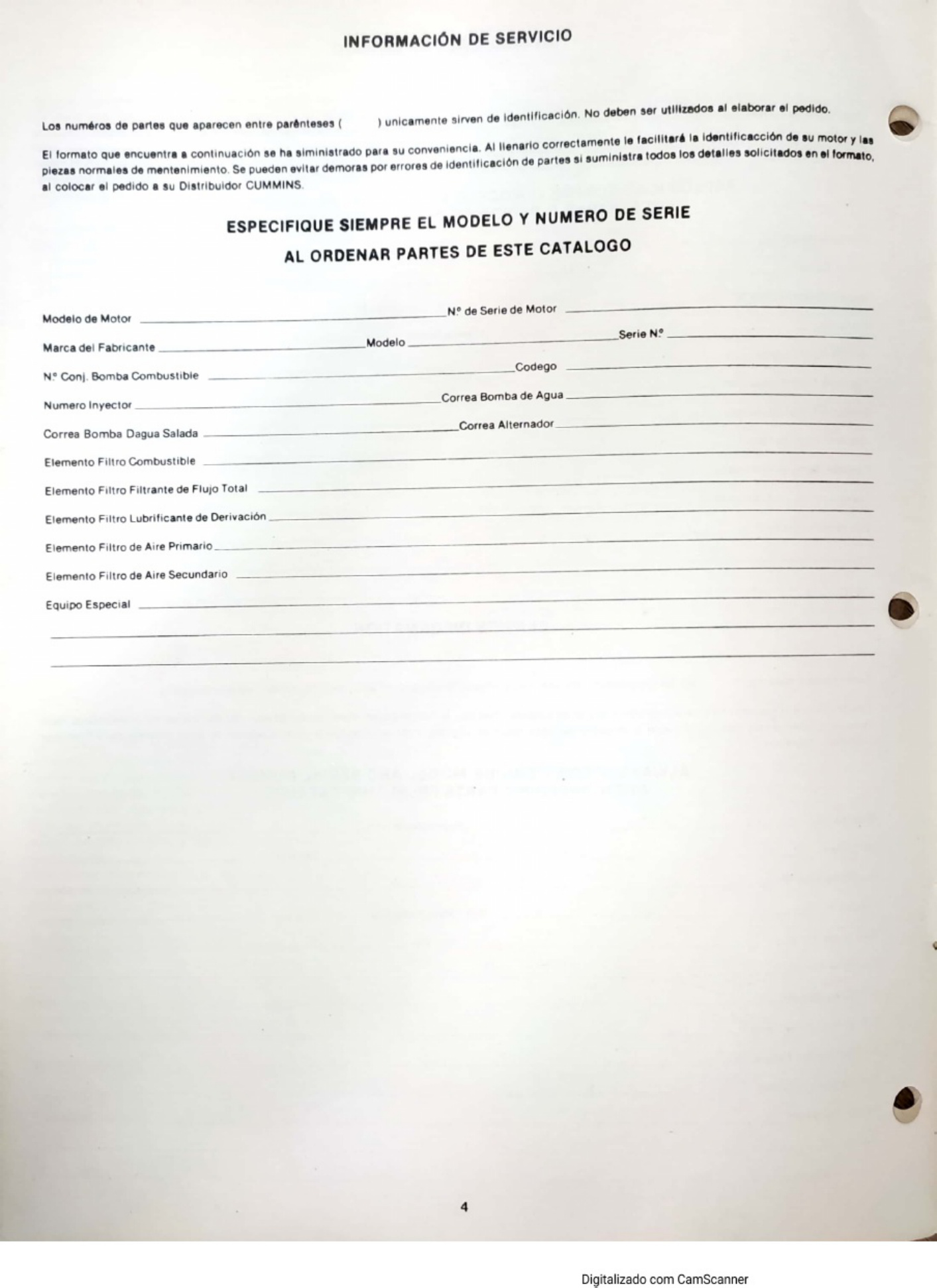 Sample 3 of Caterpillar Catálogo De Peças, NTA-855-M Technical Manual [PDF]