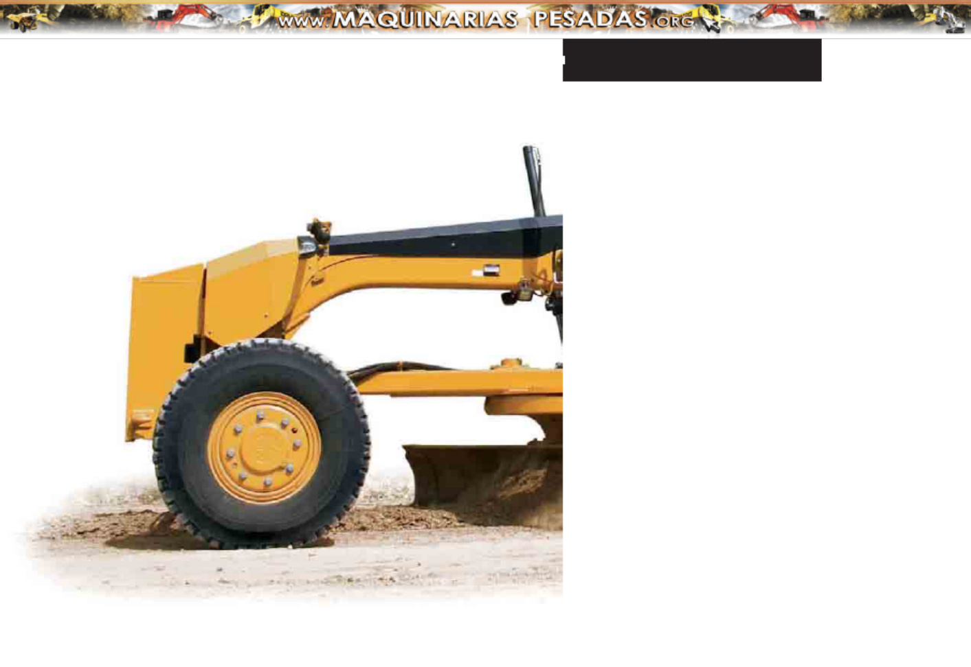 Sample 2 of Caterpillar Catalogo Motoniveladora 140M Caterpillar Technical Manual [PDF]