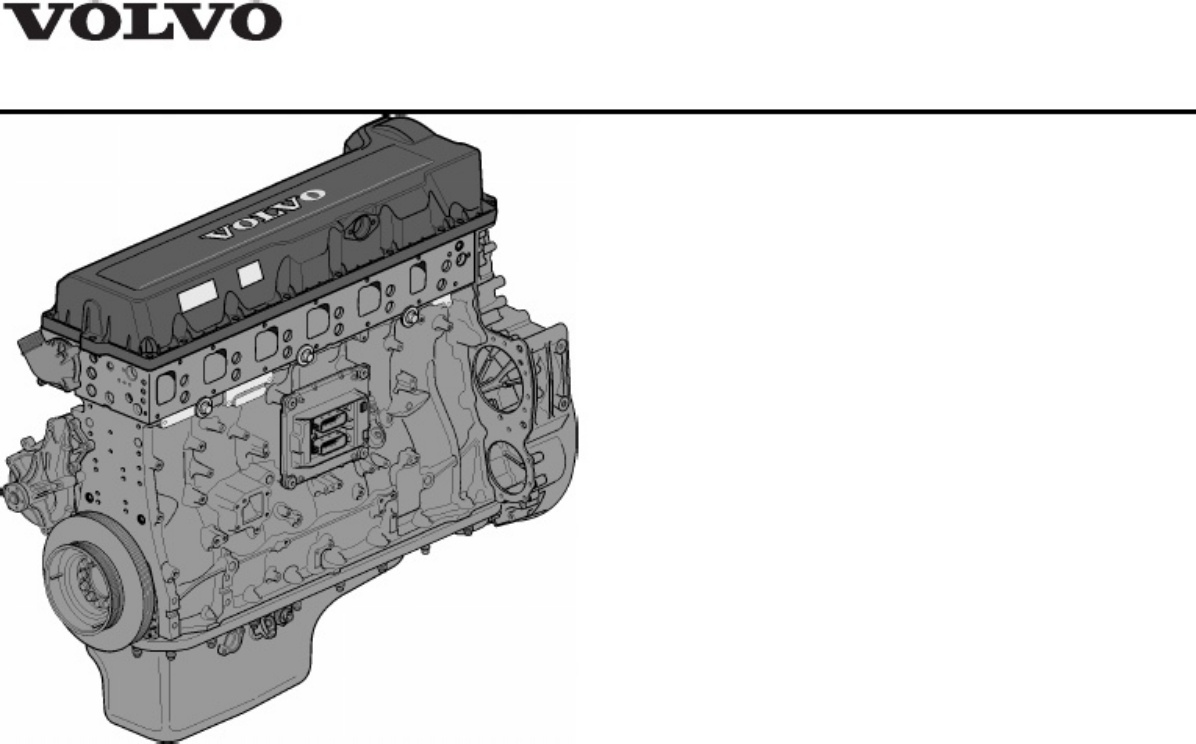 Sample 3 of Volvo CE D13A Engine Technical Specifications Guide [PDF]
