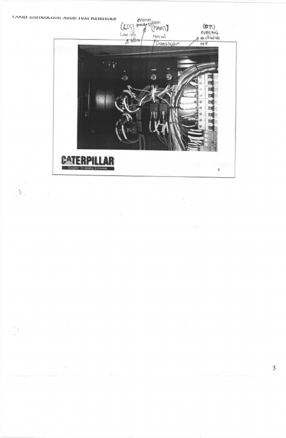 Sample 7 of Caterpillar D3500B Mechanic Training Guide Technical Manual [PDF]