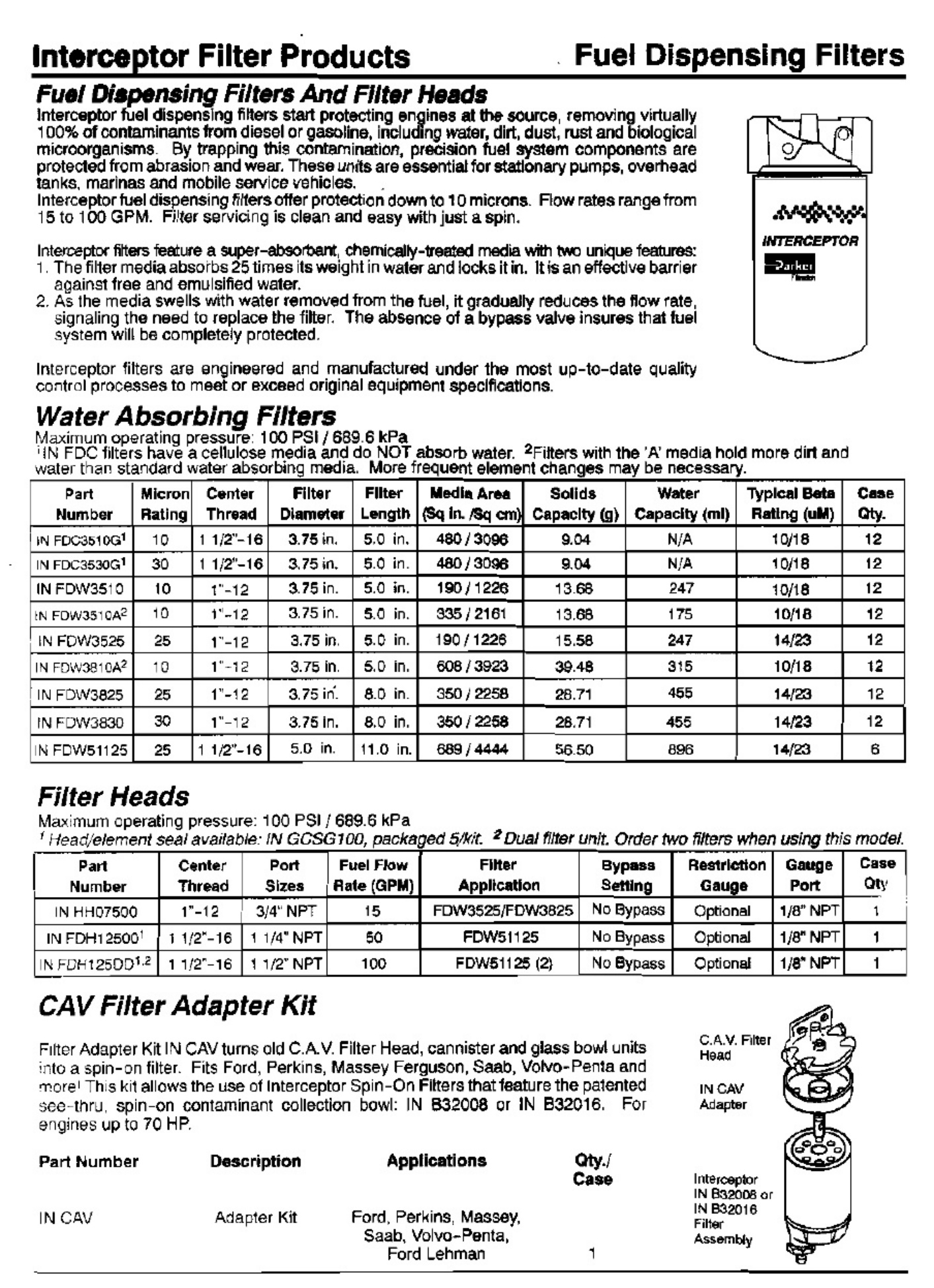 Sample 6 of Caterpillar Diesel Fuel Injection Parts Catalog [PDF]