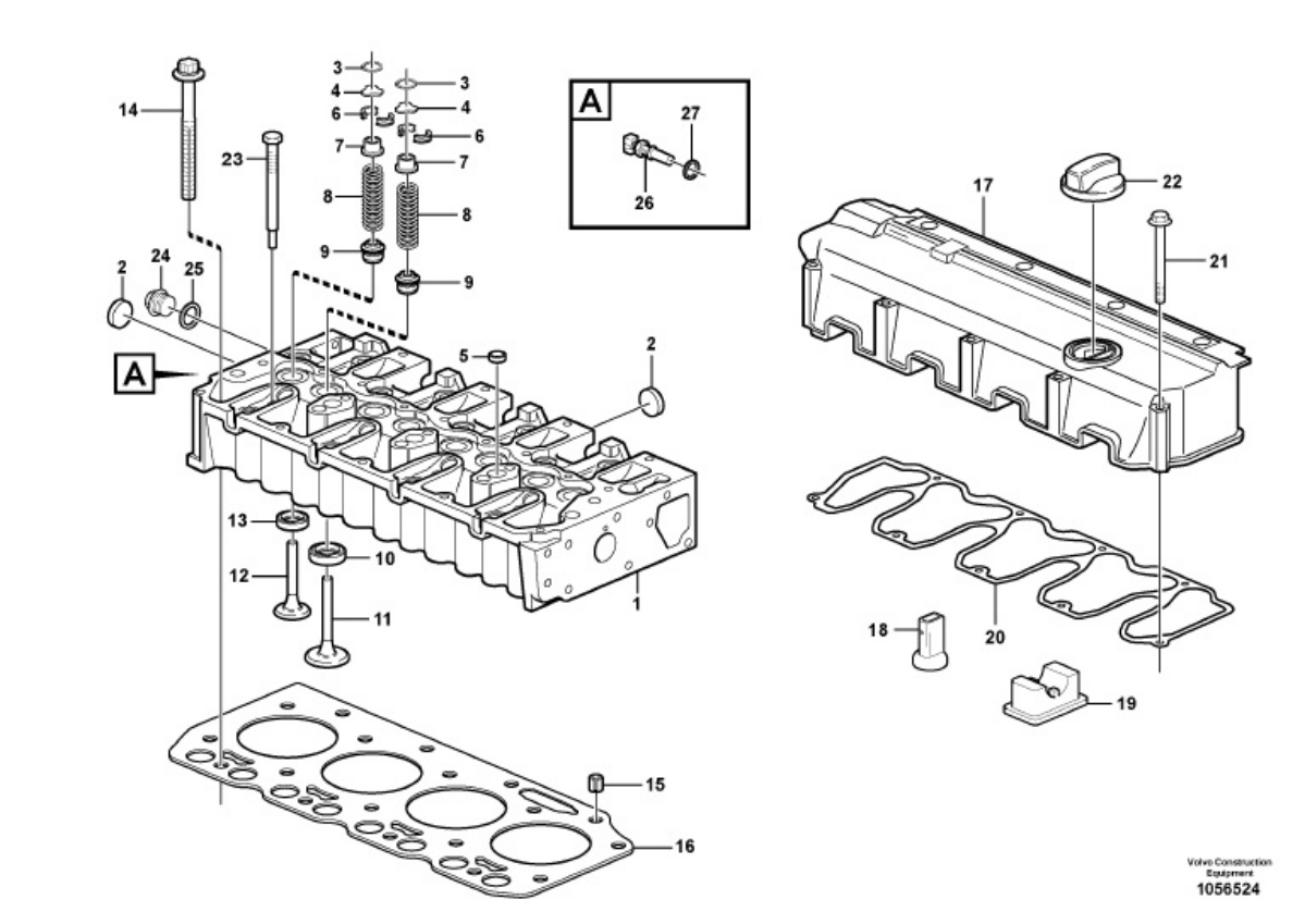 Sample 4 of Volvo CE EC140B Parts Catalog [PDF]