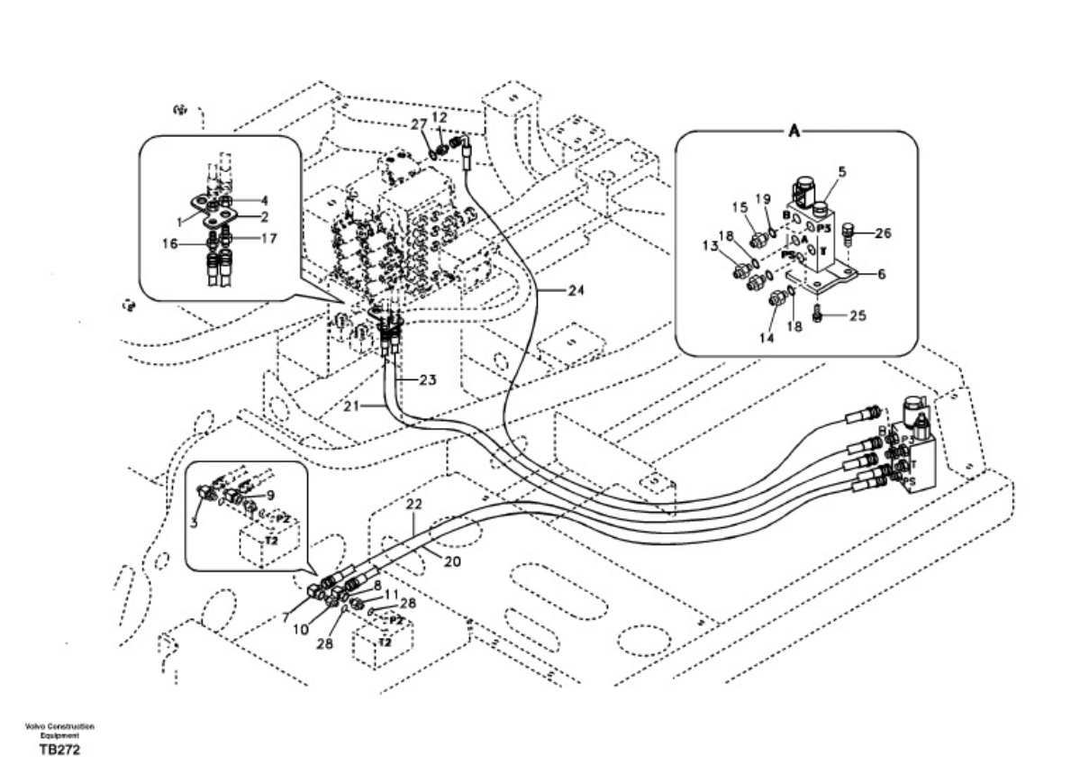 Sample 7 of Volvo CE EC140B Parts Catalog [PDF]