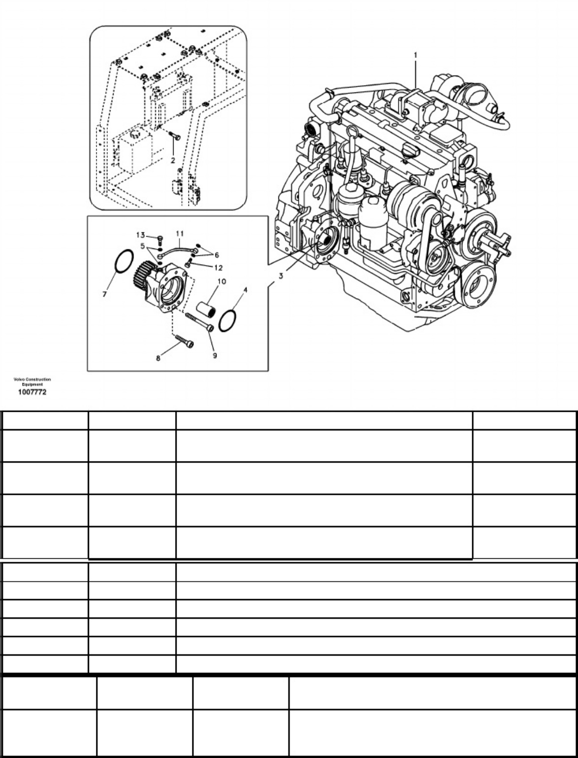 Volvo CE EC140B LC Engine Parts Catalog [PDF] sample cover