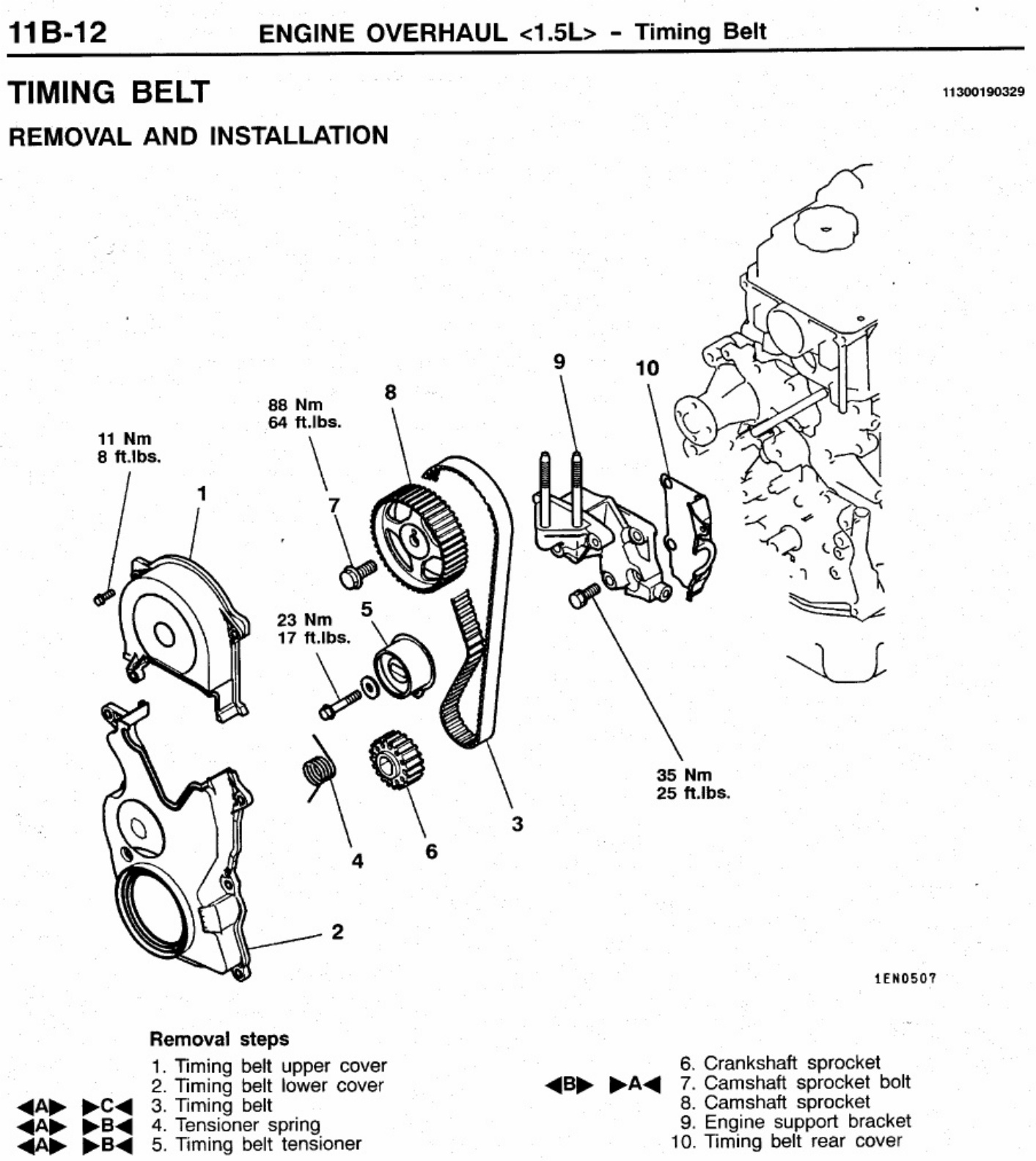 Sample 4 of Caterpillar Engine Overhaul Specifications 1 5L Technical Manual [PDF]