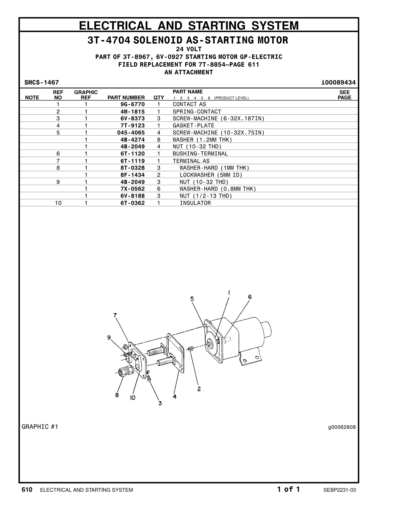 Sample 6 of Caterpillar G3508 Engine Parts Catalog [PDF]