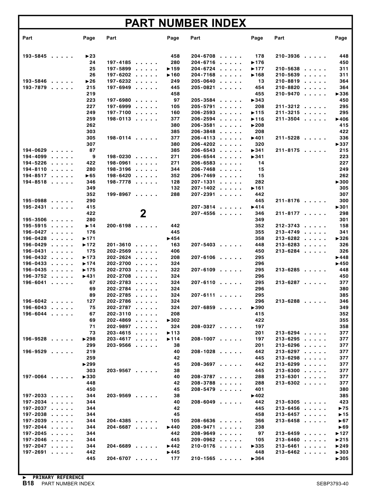 Sample 8 of Caterpillar G3608 Industial and Generator Heavy Duty Diesel Engine Parts Catalog [PDF]