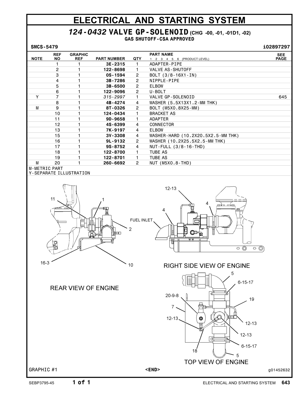 Sample 7 of Caterpillar G3616 Generator and Industial Heavy Duty Diesel Engine Parts Catalog [PDF]