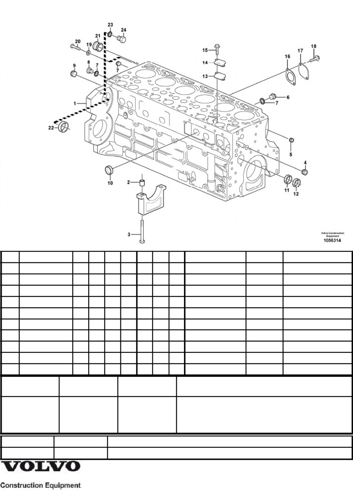 Sample 6 of Volvo CE L110E Wheel Loader Parts Catalog [PDF]
