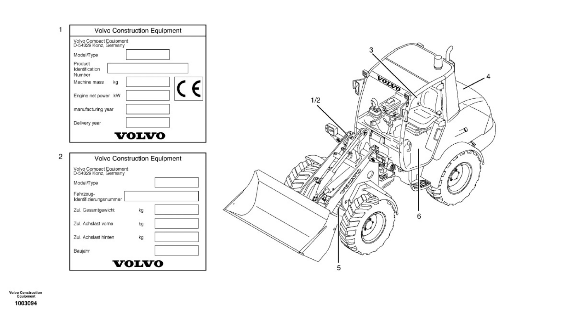 Sample 2 of Volvo CE L25B Parts Catalog [PDF]