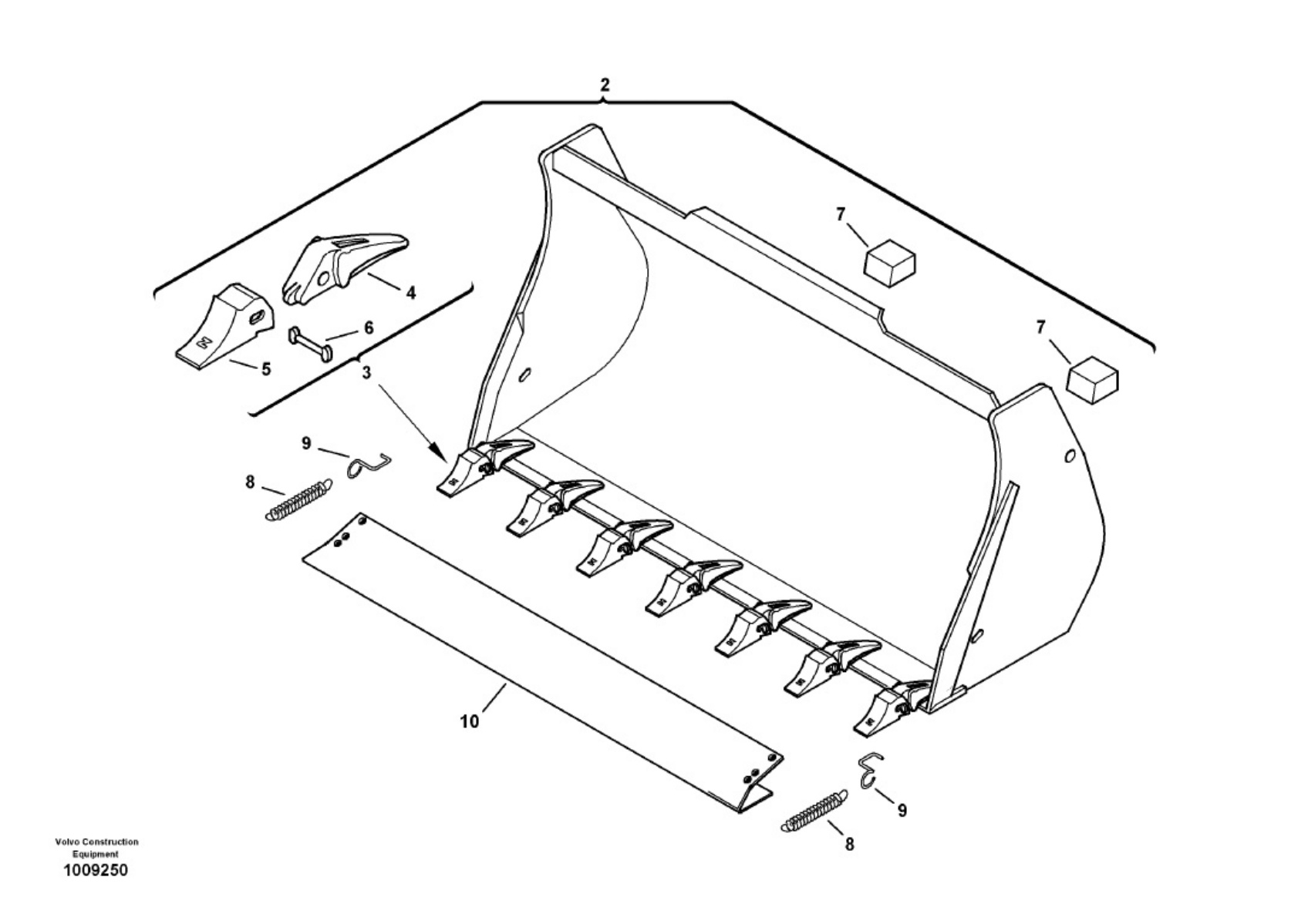 Sample 7 of Volvo CE L25B Parts Catalog [PDF]