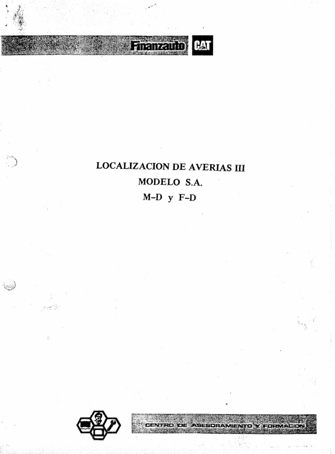 Sample 2 of Caterpillar M - D Y F - D Technical Manual [PDF]
