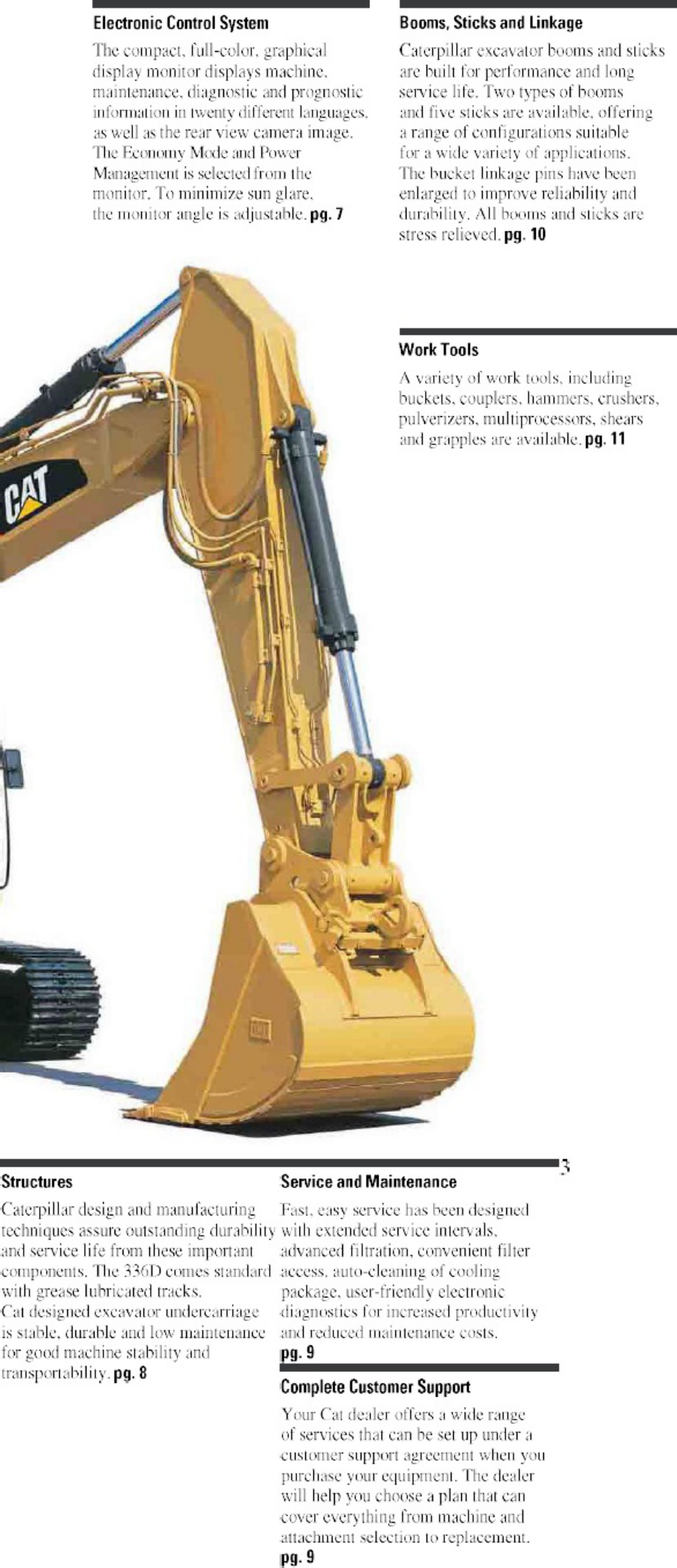 Sample 3 of Caterpillar Technical Data Caterpillar 336D + Dln - Eng. Technical Manual [PDF]