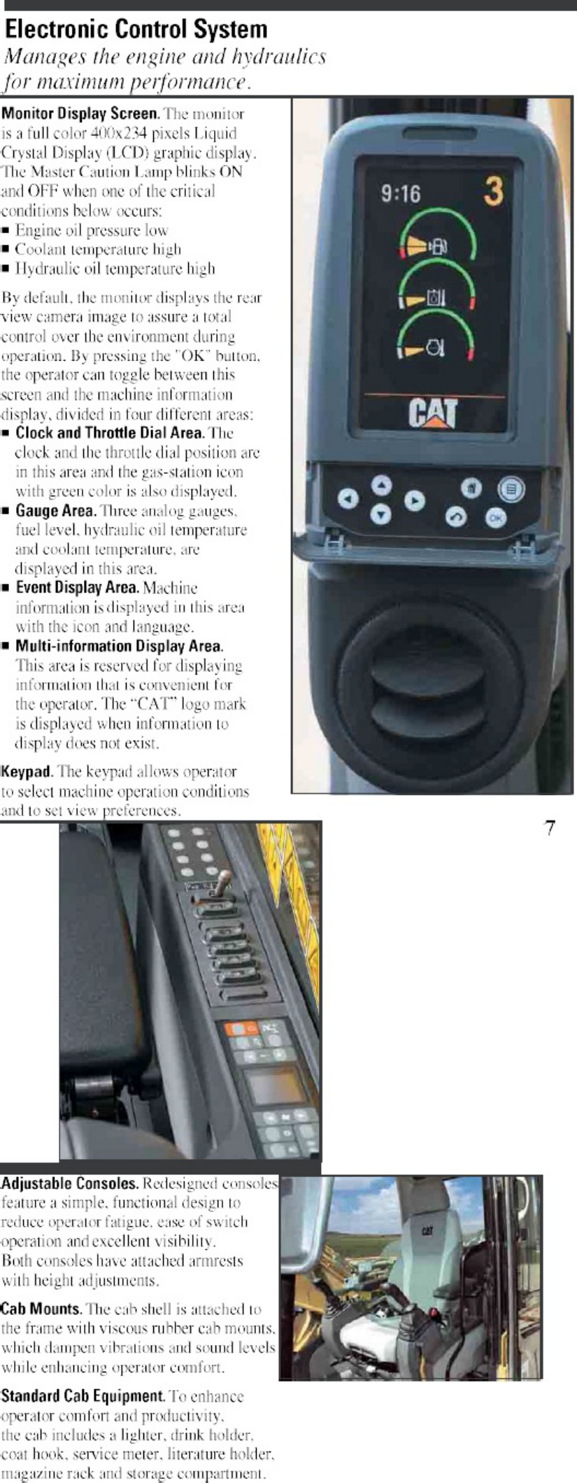Sample 6 of Caterpillar Technical Data Caterpillar 336D + Dln - Eng. Technical Manual [PDF]