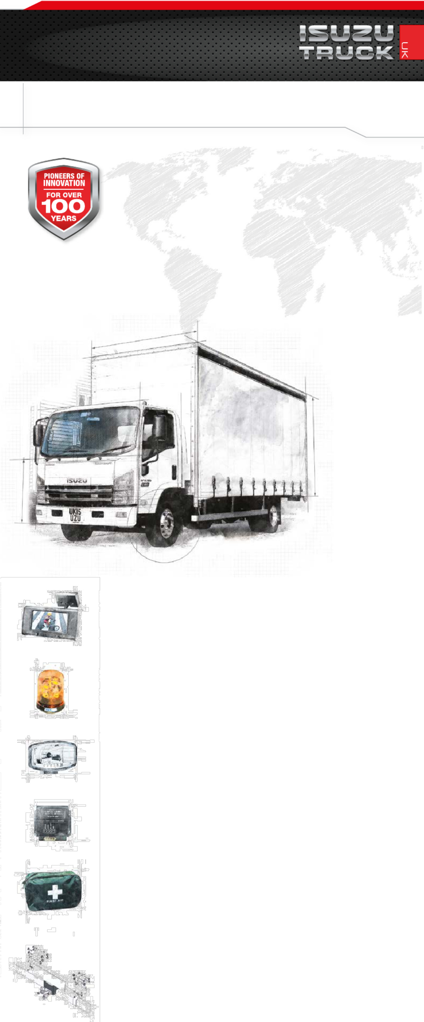 Isuzu Truck Accessories Catalog [PDF] cover