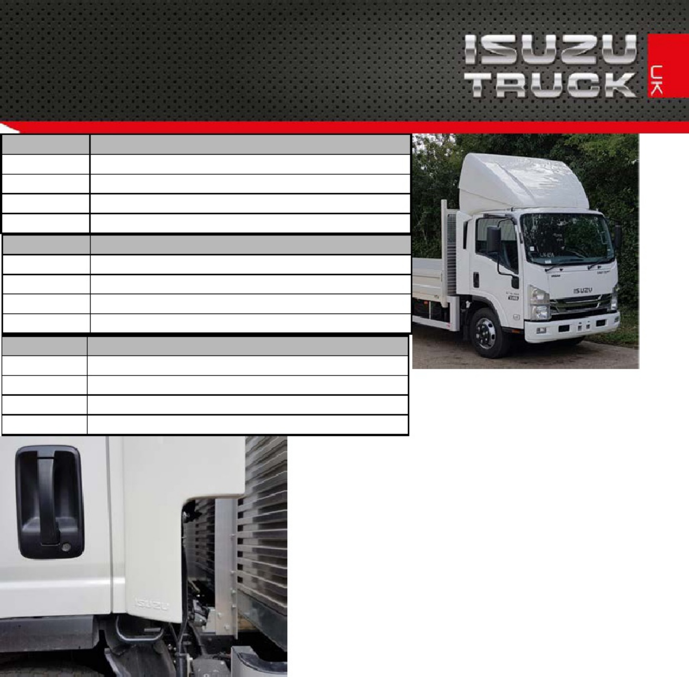 Sample 3 of Isuzu Truck Accessories Catalog [PDF]