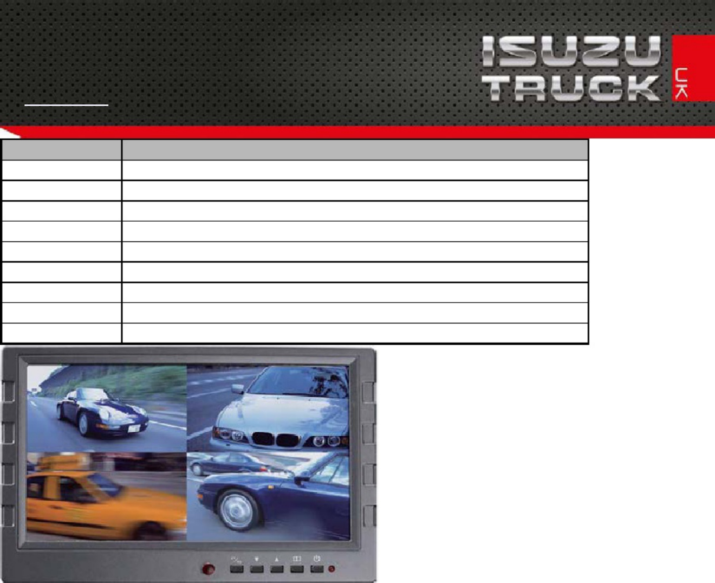 Sample 6 of Isuzu Truck Accessories Catalog [PDF]