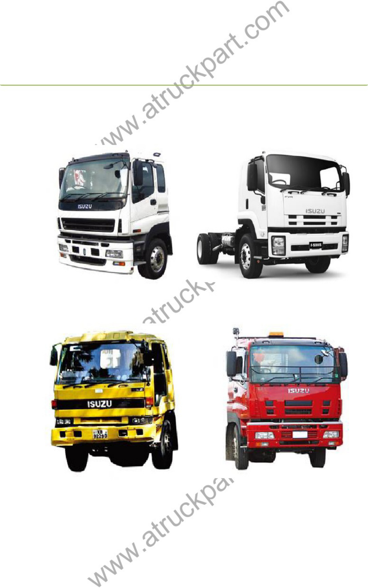 Sample 3 of Isuzu Truck Parts Catalog [PDF]