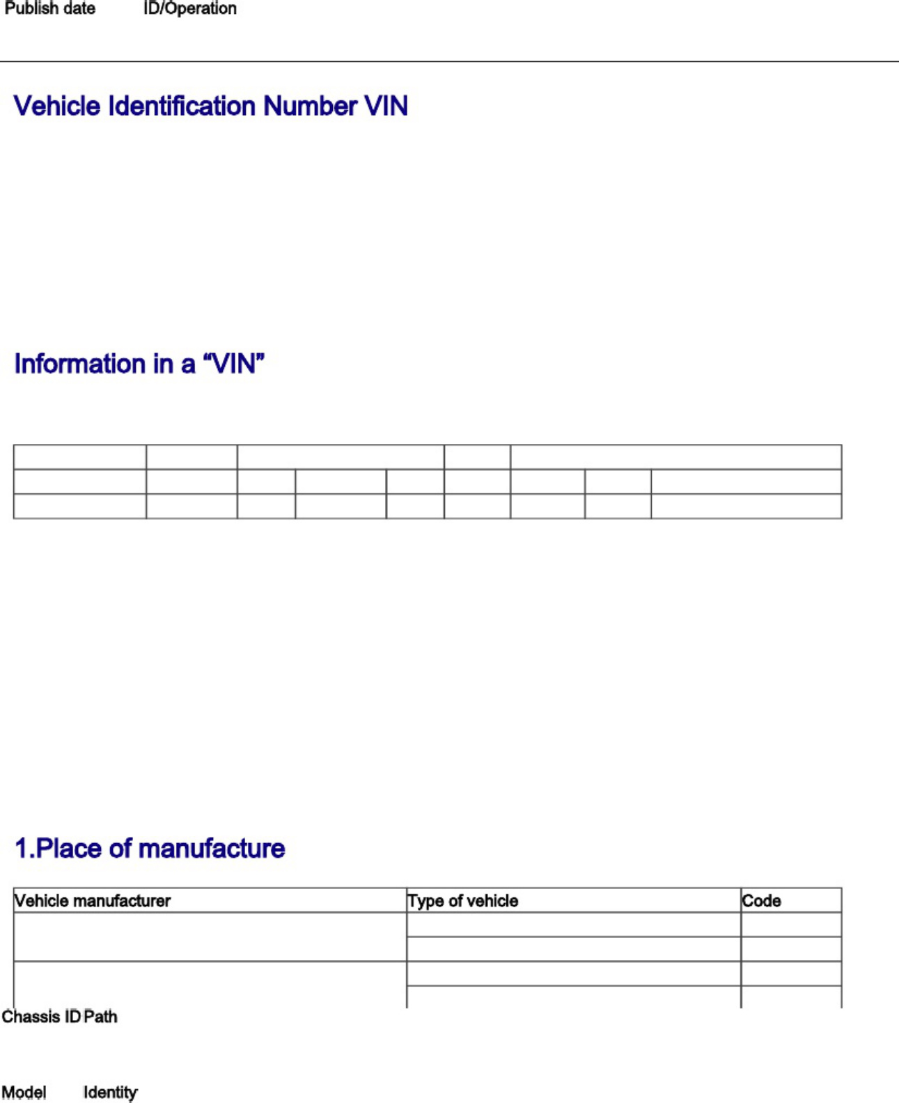 Volvo Truck VIN Guide [PDF] cover