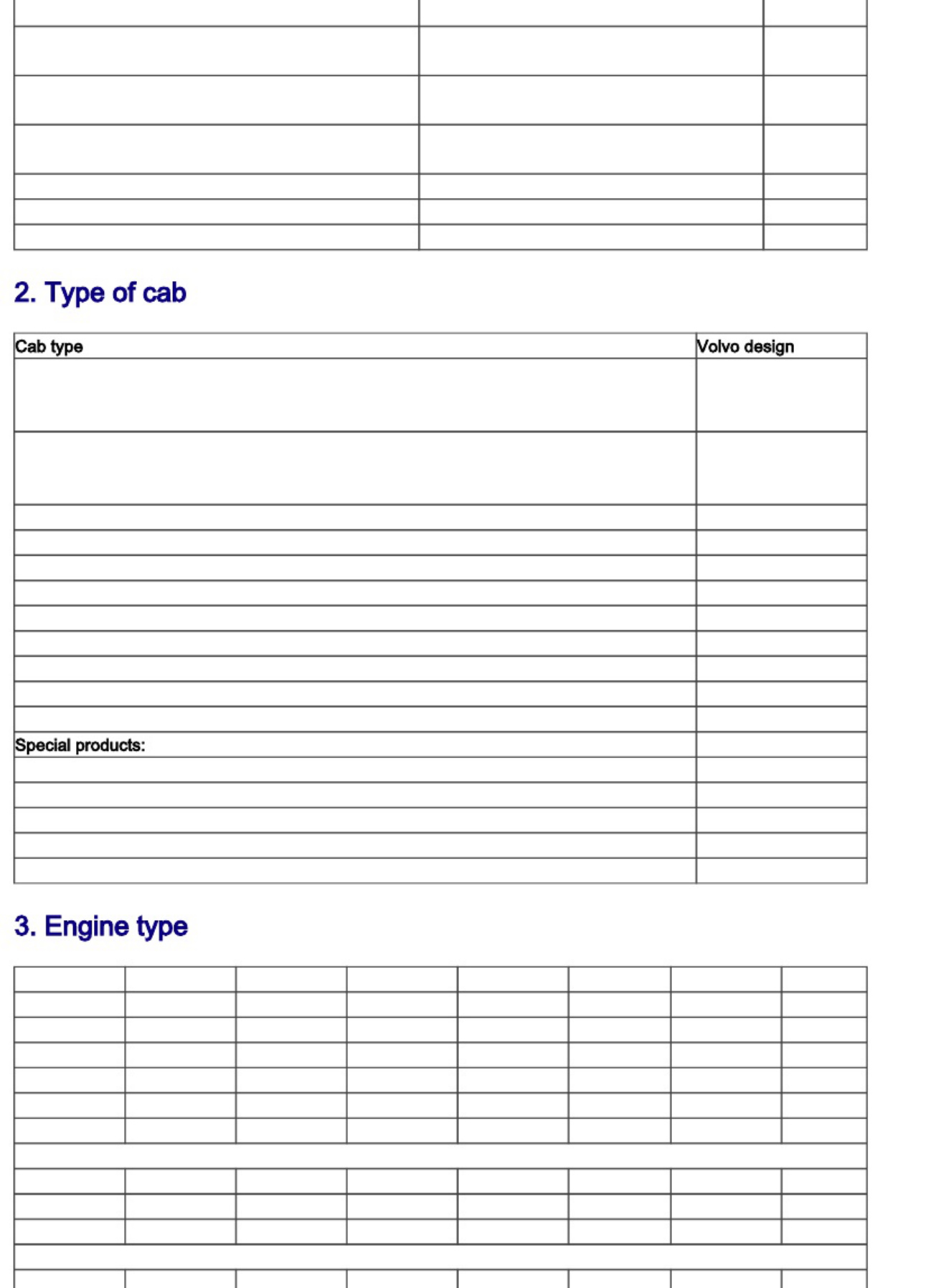 Sample 2 of Volvo Truck VIN Guide [PDF]