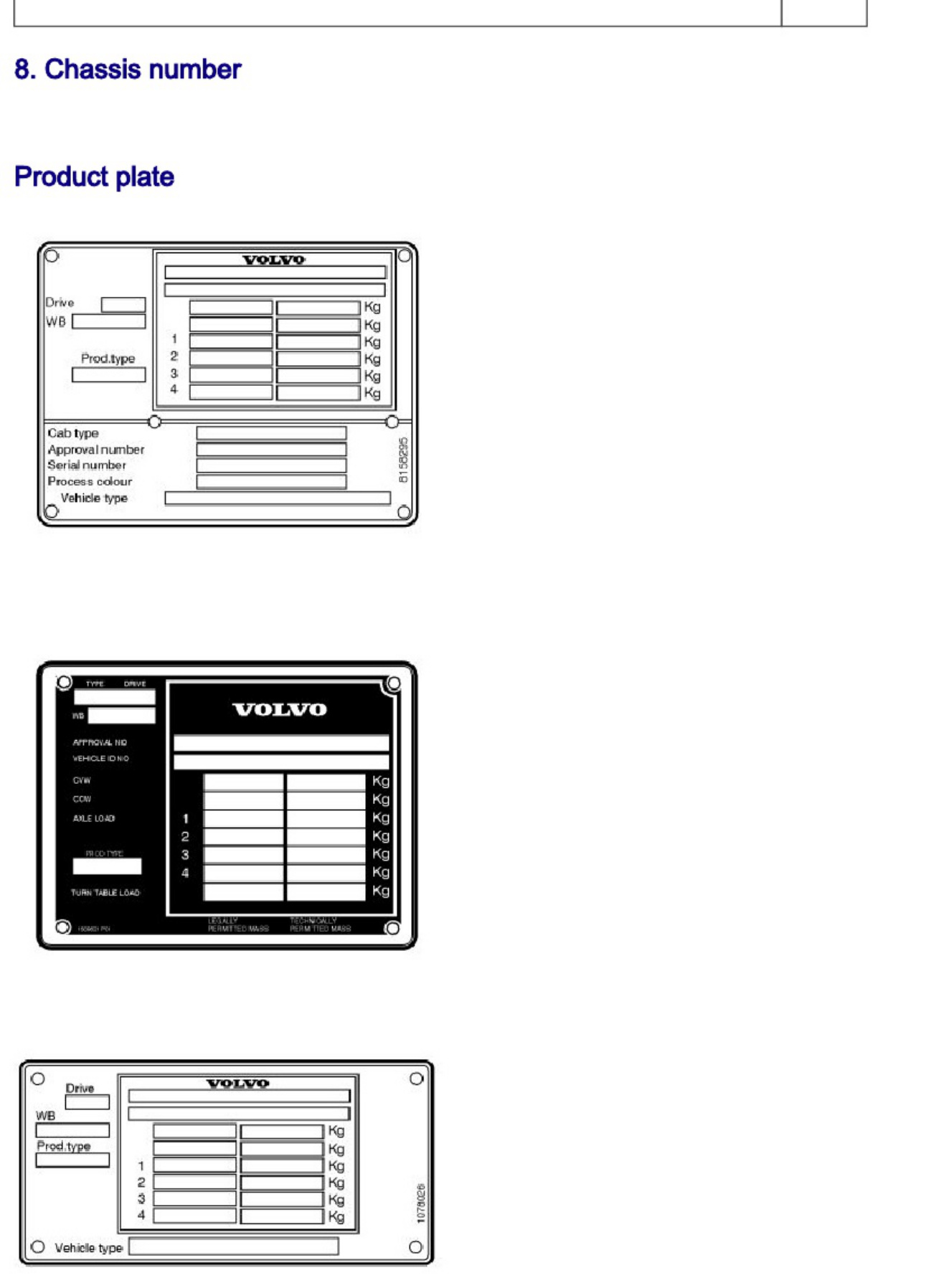 Sample 6 of Volvo Truck VIN Guide [PDF]
