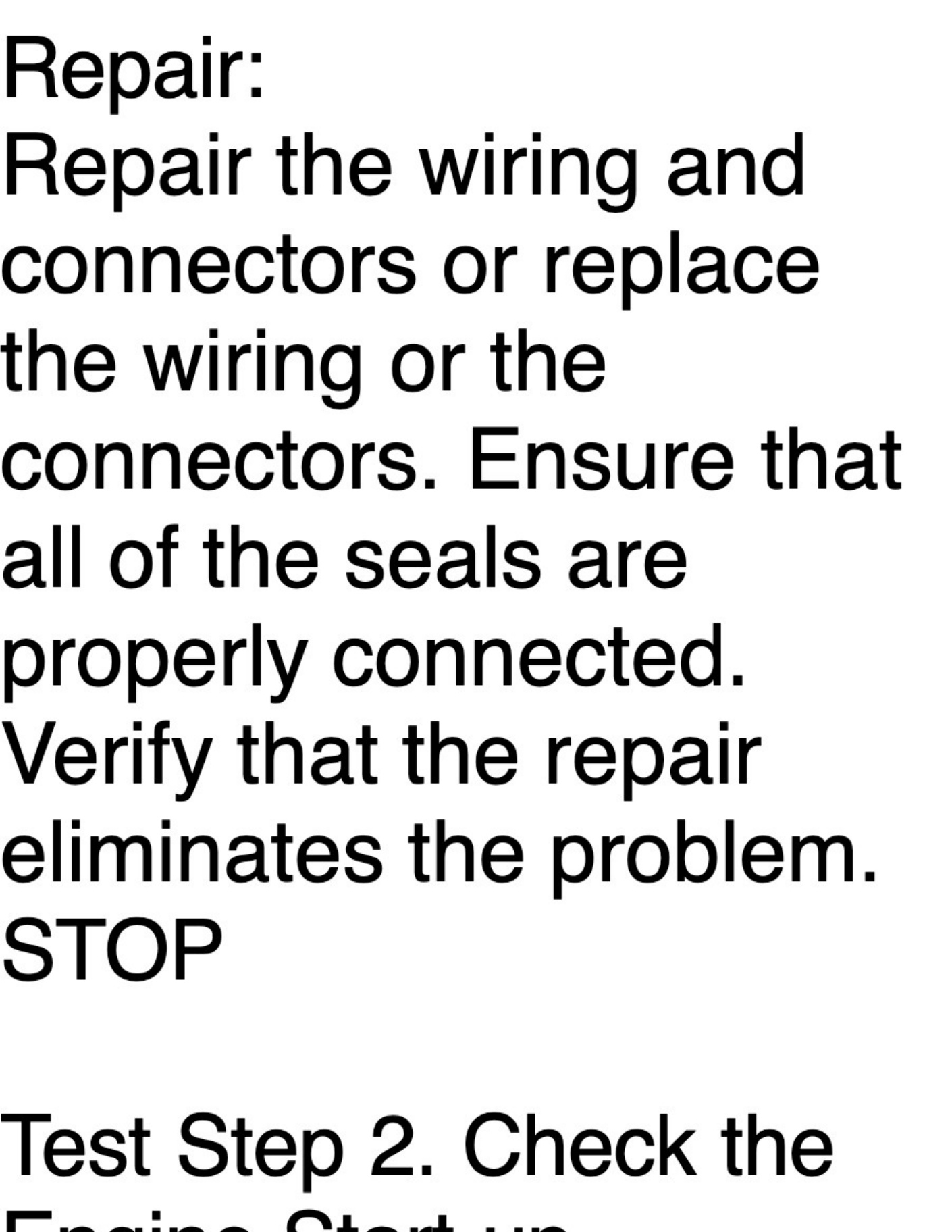 Sample 7 of Caterpillar 3412 Connector Functions Technical Manual [PDF]