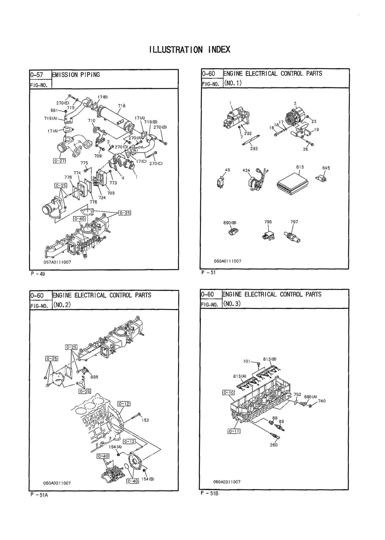 Sample 3 of Isuzu 6HK1-XYSA01 Engine Parts Catalog [PDF]