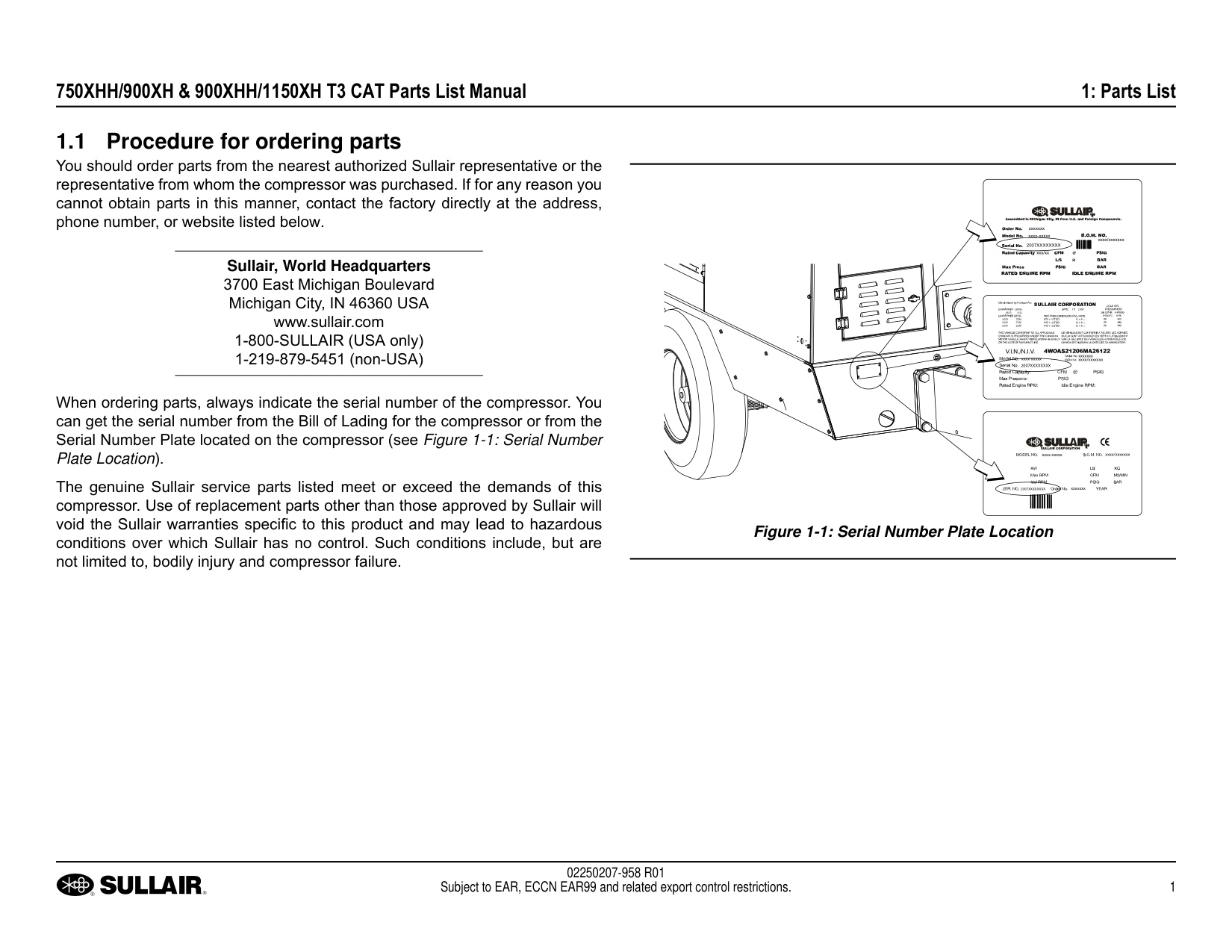 Sample 2 of Caterpillar 750XHH_900XH___900XH Heavy Duty Diesel Engine Operation & Maintenance Manual (OMM) [PDF]