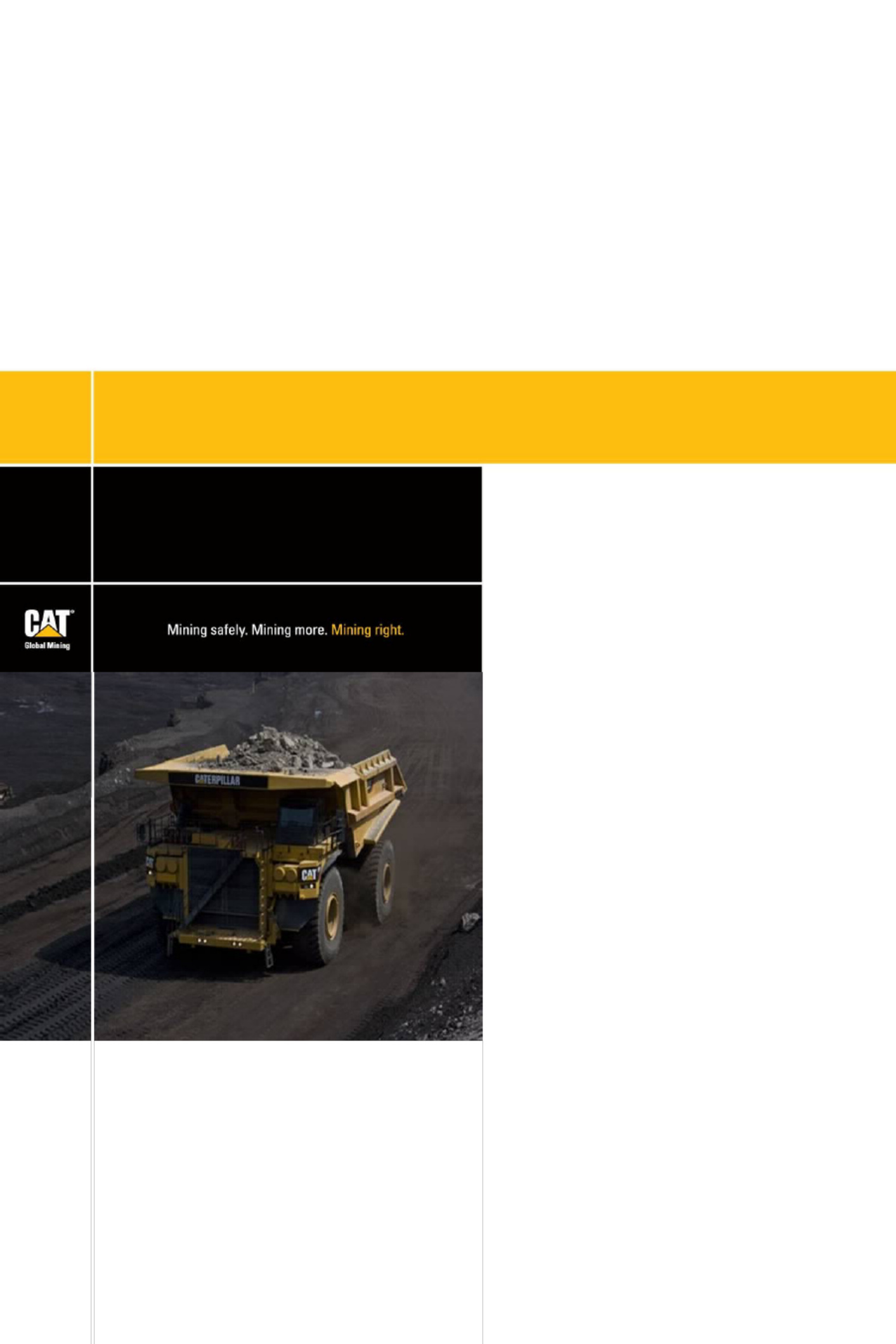 Caterpillar 797F Mining Truck Overview Technical Manual [PDF] cover