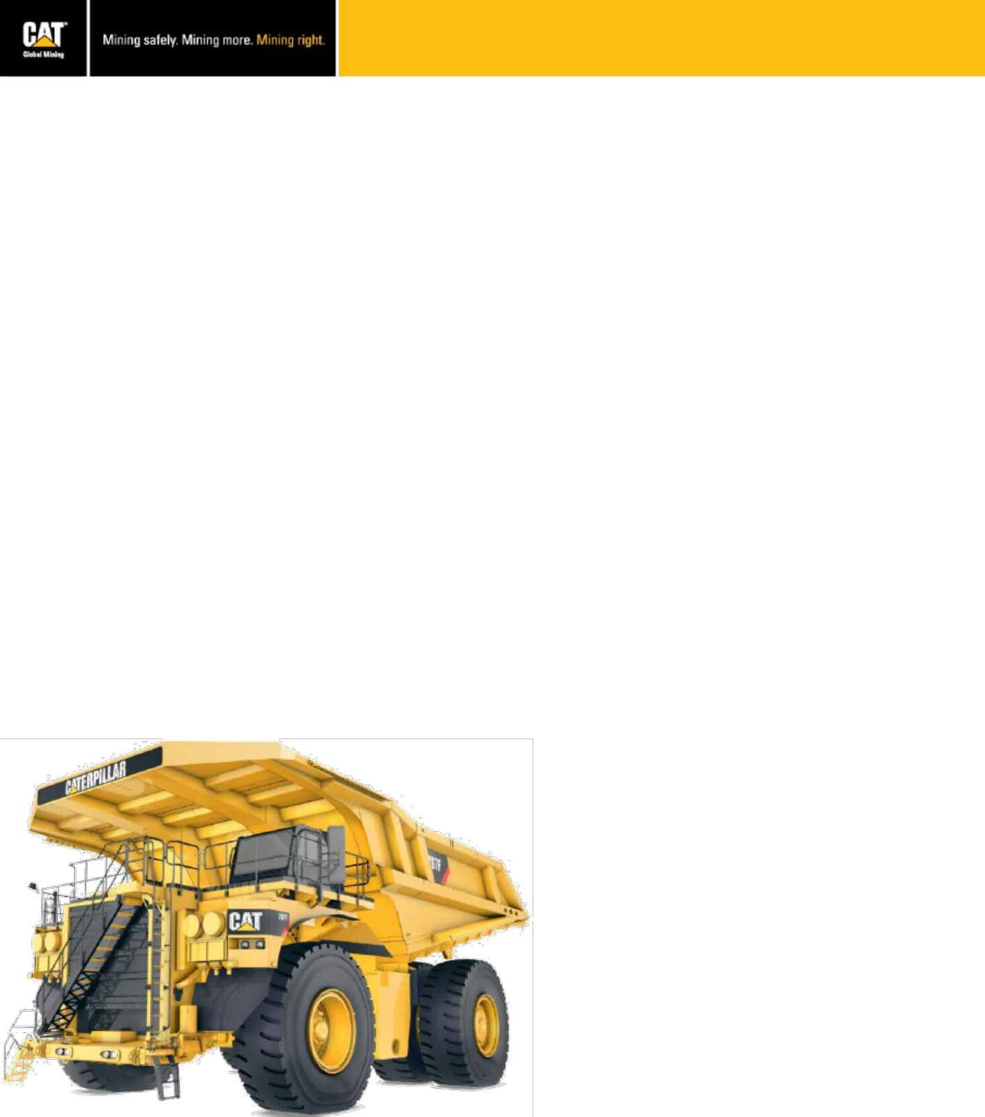 Sample 4 of Caterpillar 797F Mining Truck Overview Technical Manual [PDF]
