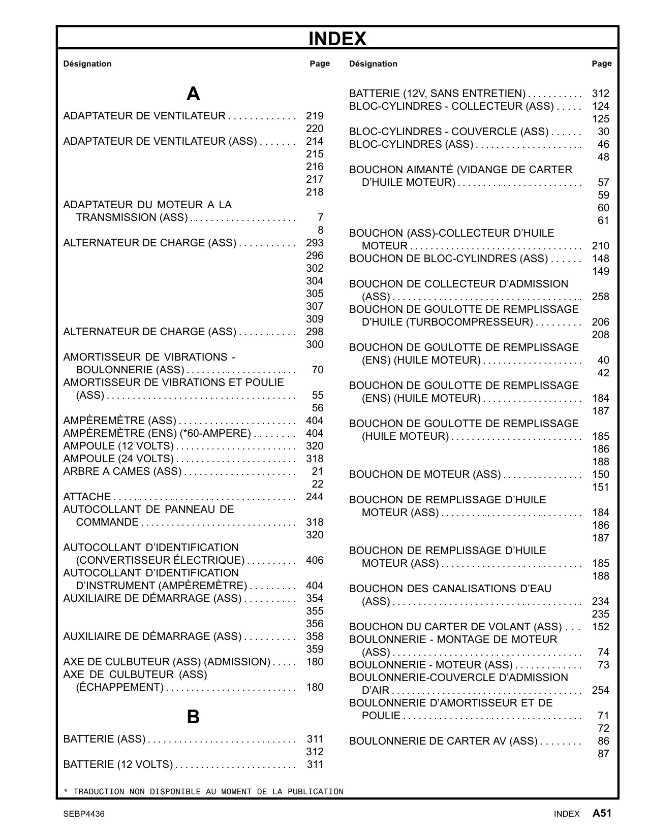 Sample 5 of Caterpillar CAT C7 850 Heavy Duty Diesel Engine Parts Catalog [PDF]