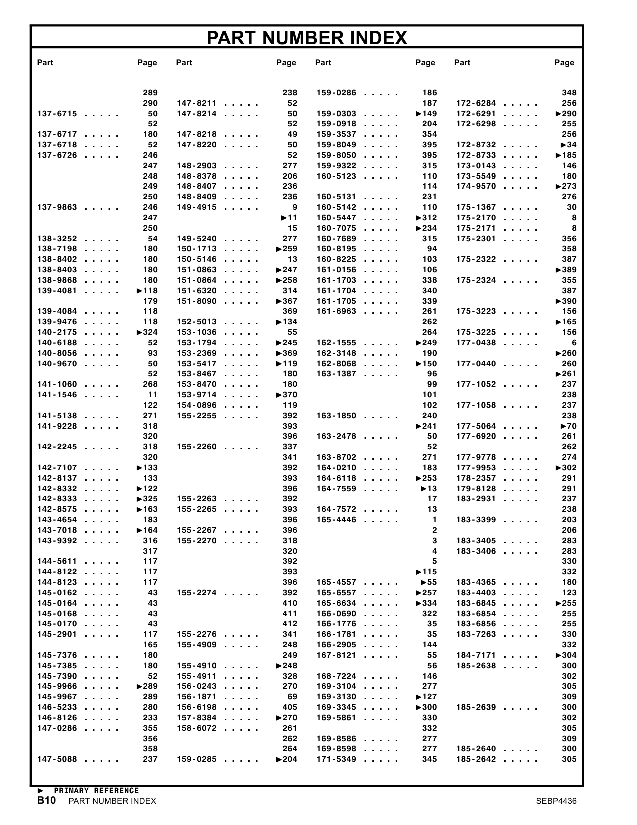 Sample 8 of Caterpillar CAT C7 850 Heavy Duty Diesel Engine Parts Catalog [PDF]