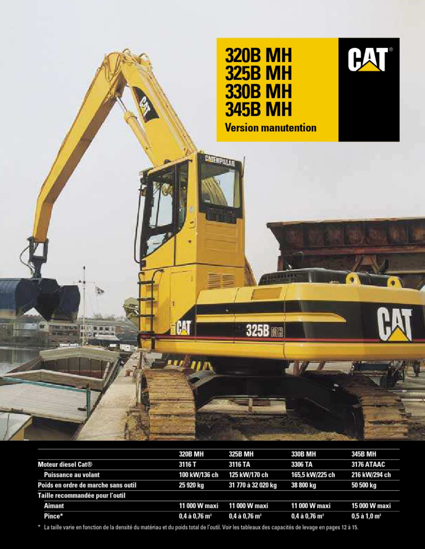 Caterpillar CAT Material Handlers Spec 4C87F5 Technical Manual [PDF] cover
