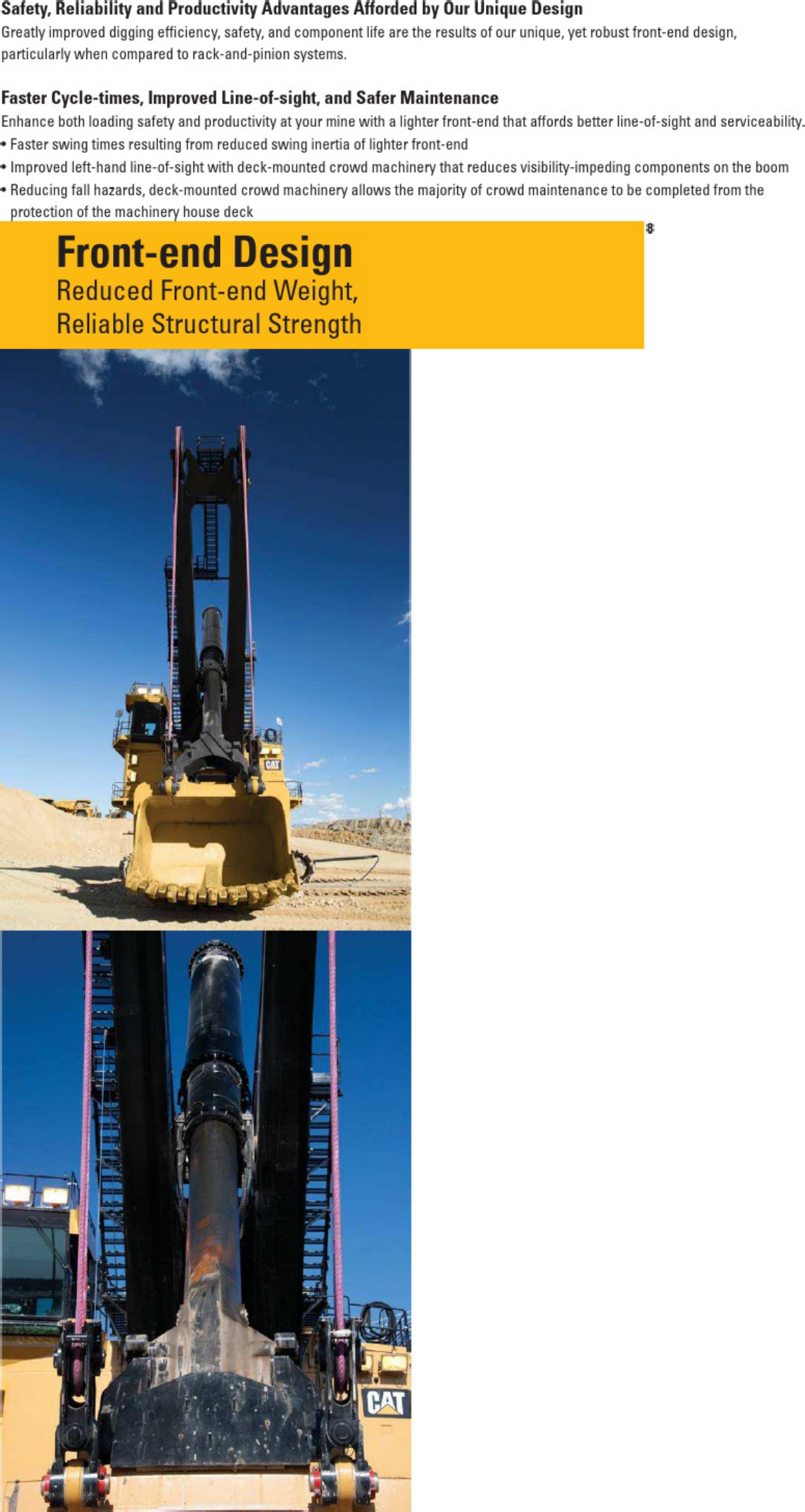 Sample 5 of Caterpillar CAT Mining Shovel Excavators Spec F8FAED Hydraulic Excavator Technical Manual [PDF]