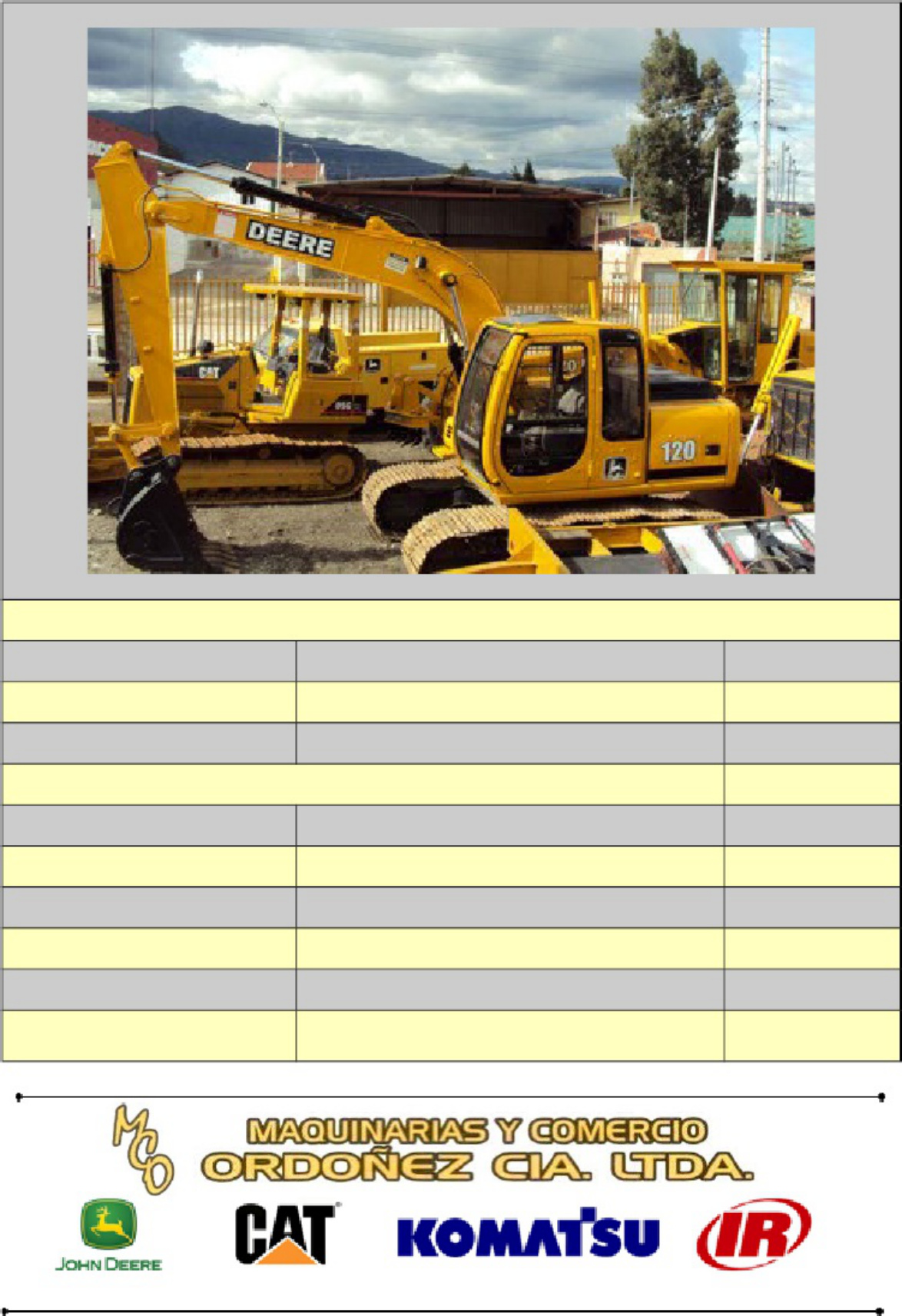 Sample 3 of Caterpillar Catálogo Maquinaria Pesada Caterpillar Technical Manual [PDF]