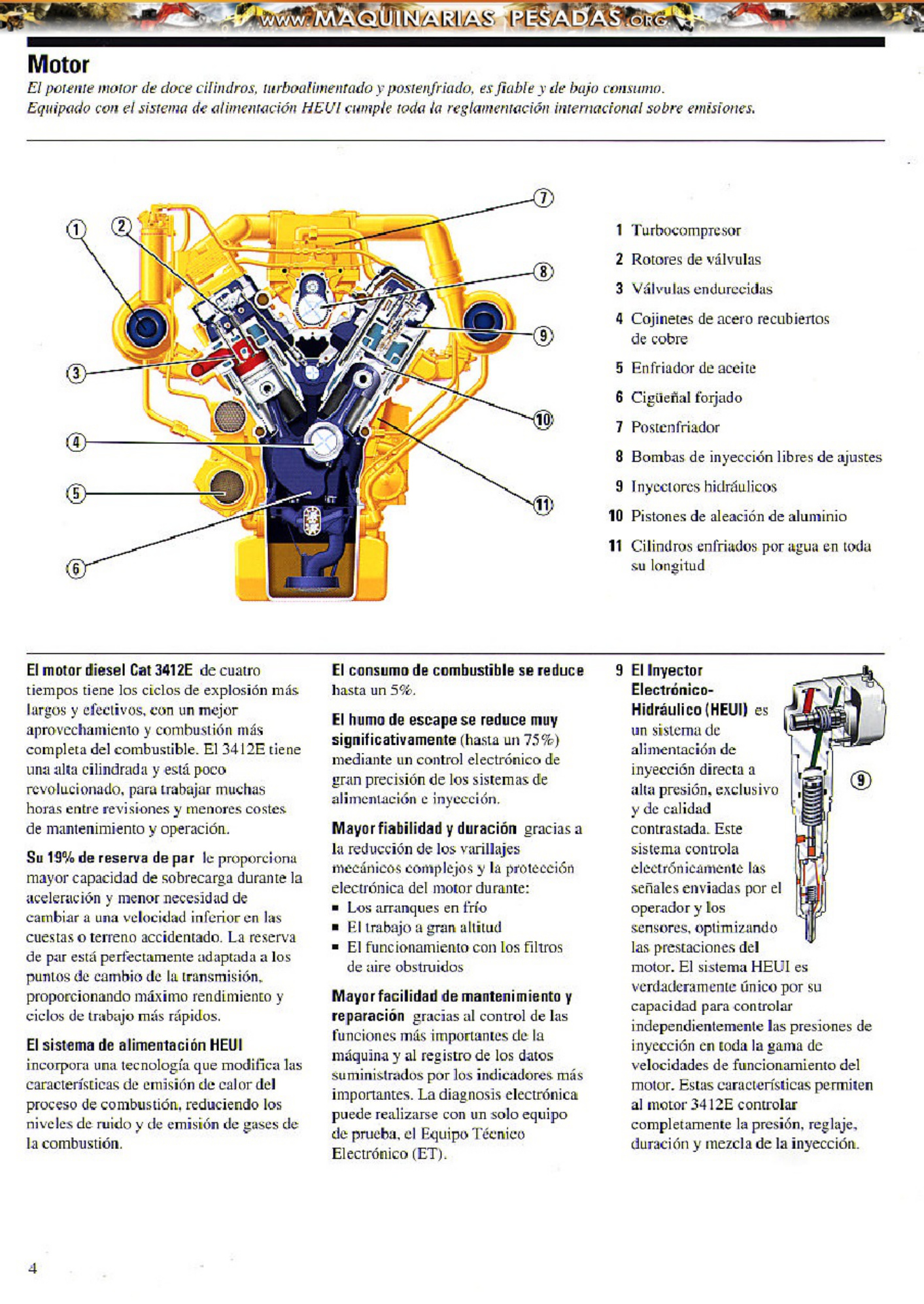 Sample 4 of Caterpillar Catalogo Camion Minero 775D Caterpillar Technical Manual [PDF]